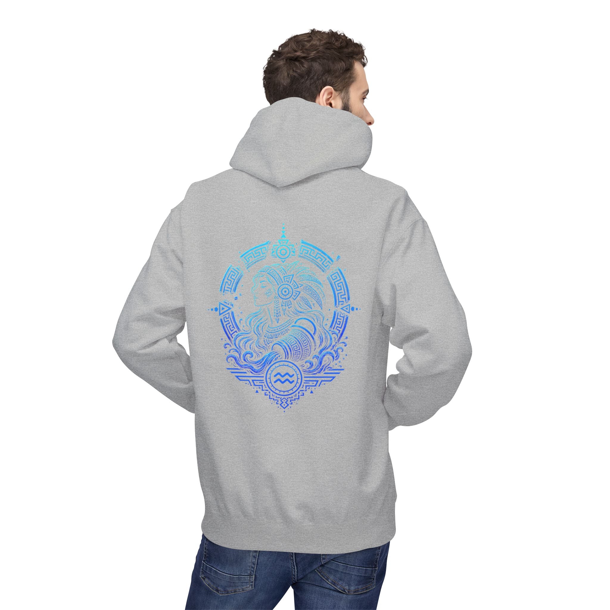 Aquarius Zodiac Hoodie Version 2