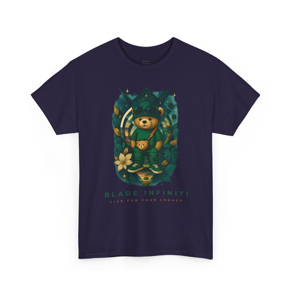 Galactic Jungle Teddy Bear/Nature T-Shirt