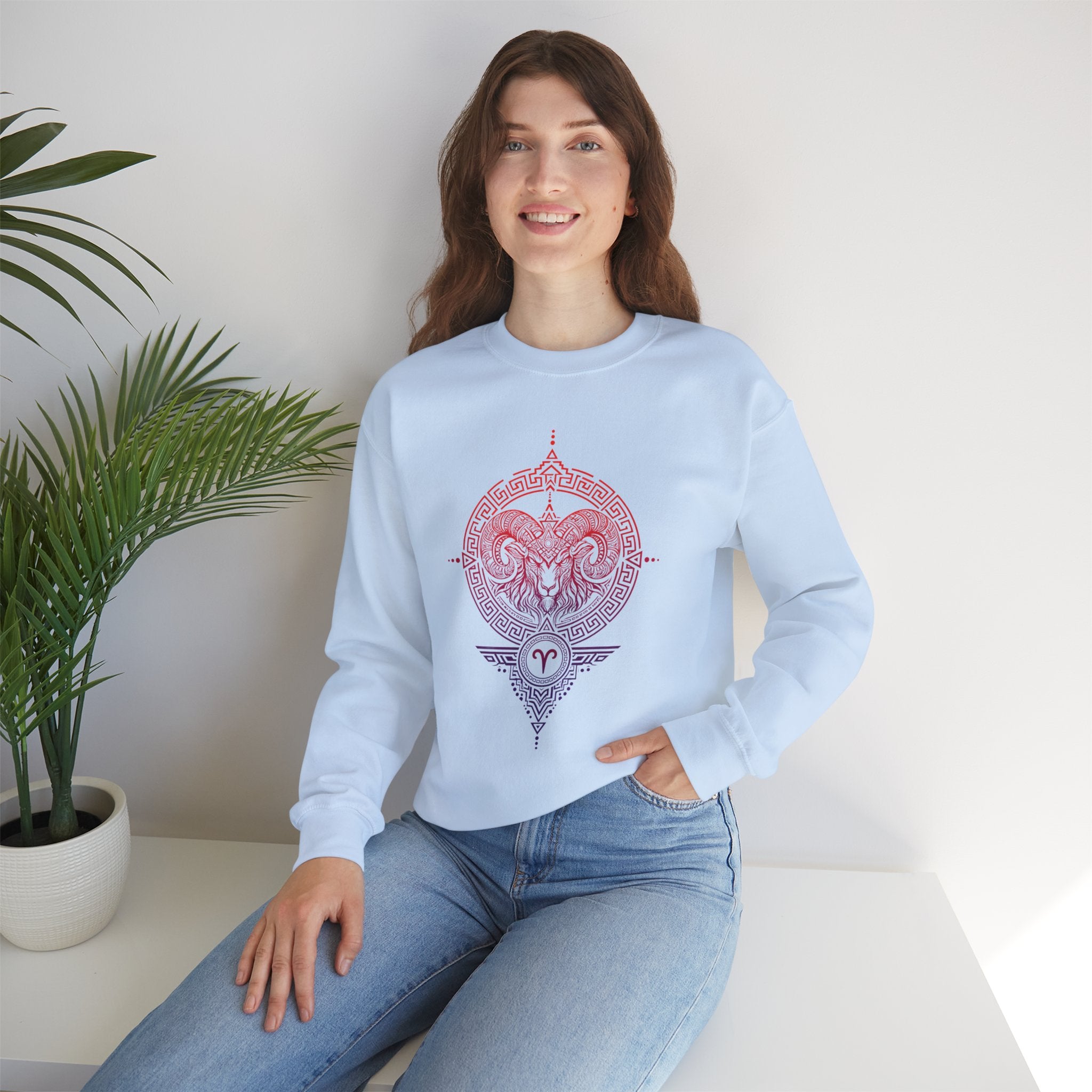 Aries Zodiac Unisex Sweater