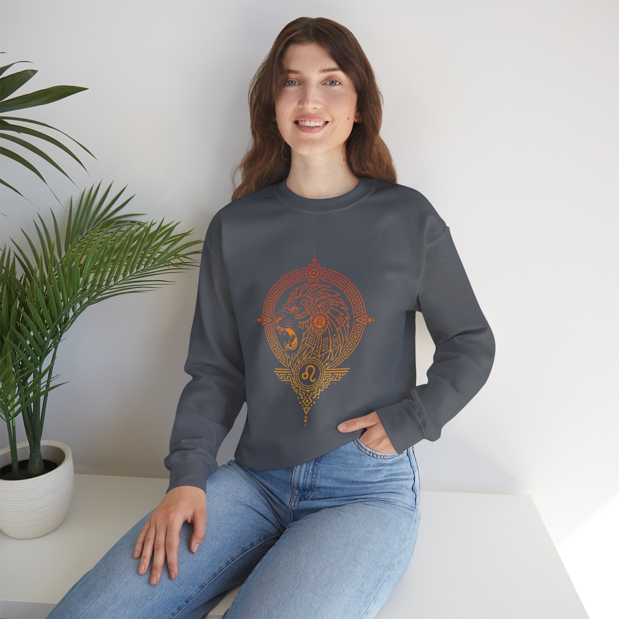 Leo Lion Zodiac Unisex Sweater