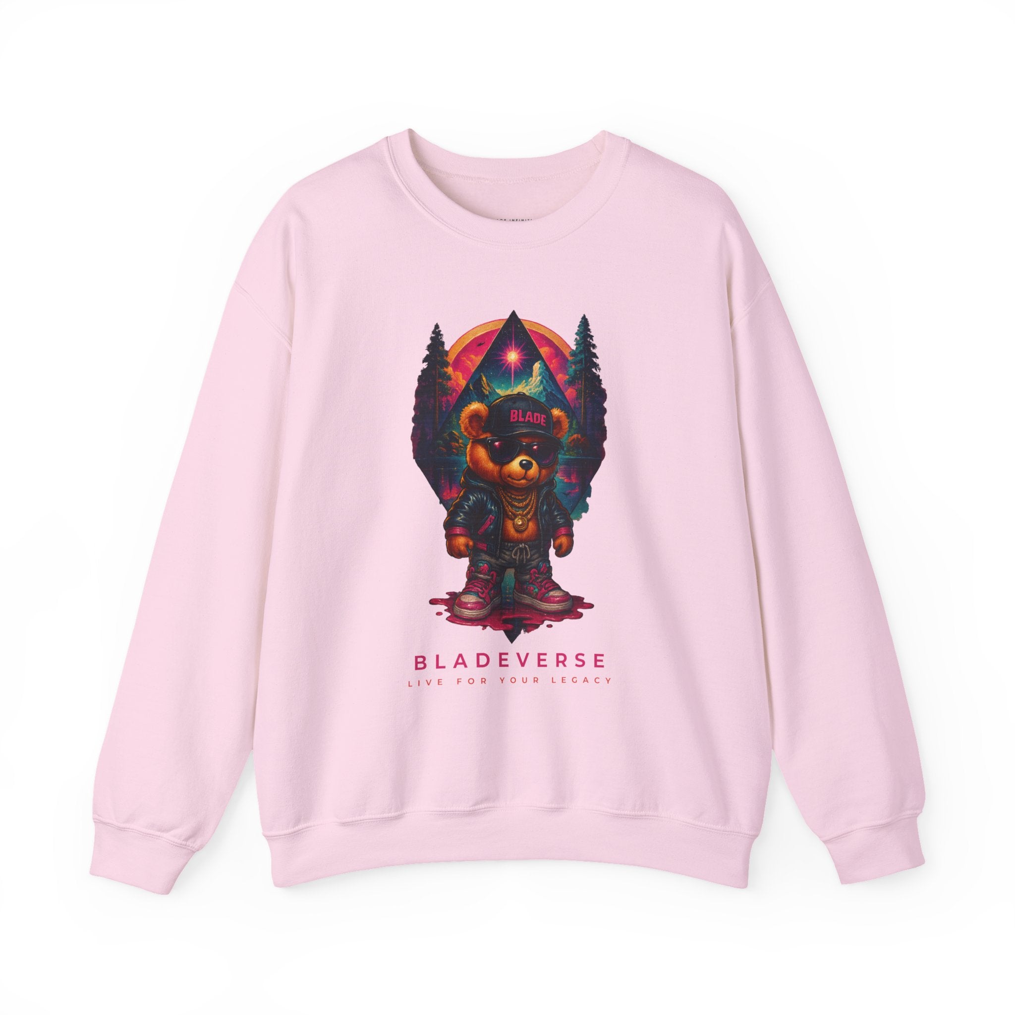 Bladeverse Teddy Bear Unisex Crewneck Sweater