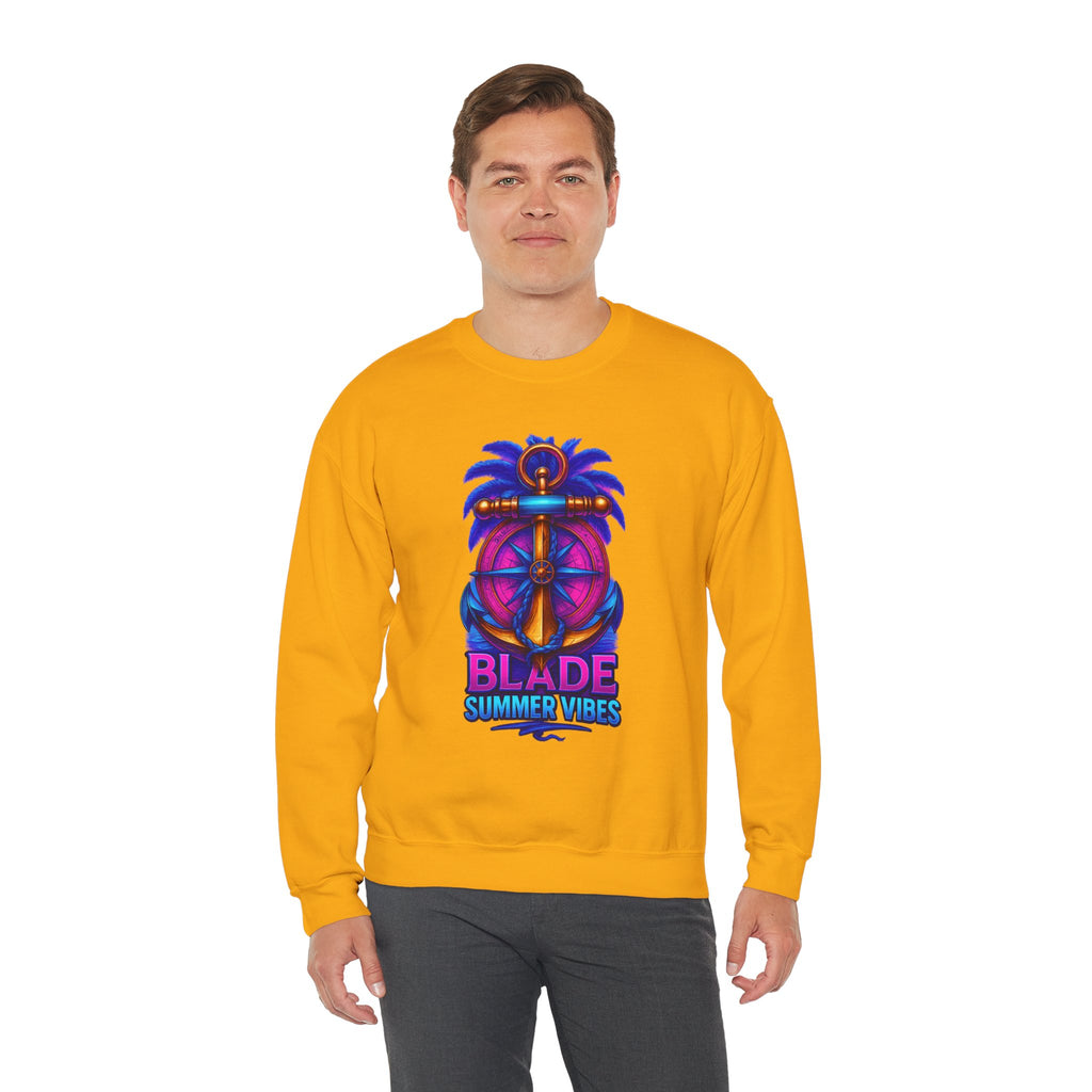 Anchor Compass Unisex Crewneck Sweater