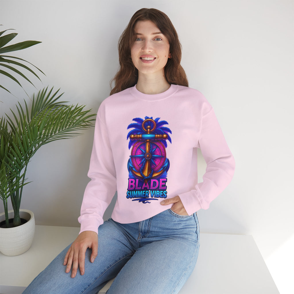 Anchor Compass Unisex Crewneck Sweater