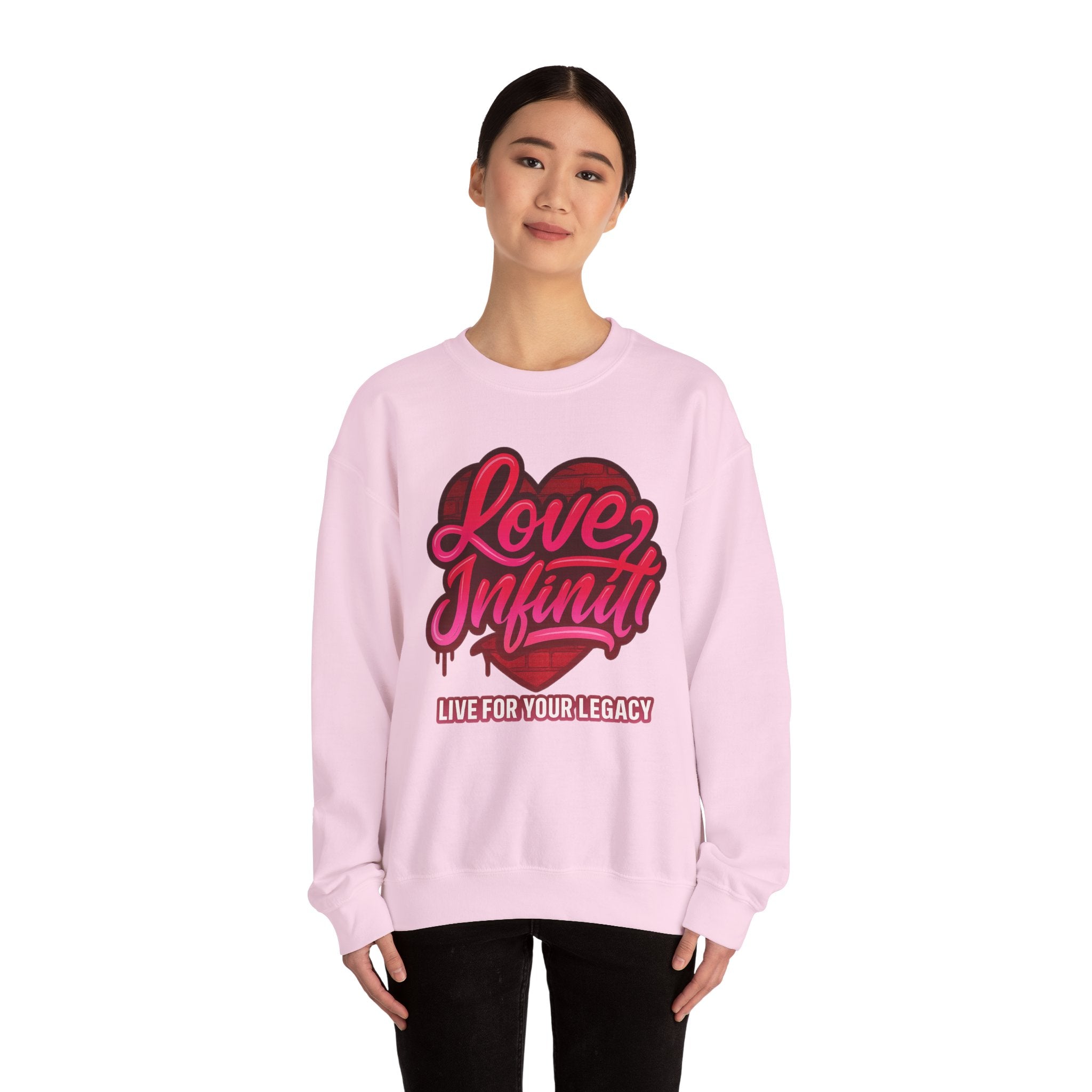 Love, Infiniti Street Vibes Unisex Crewneck Sweater