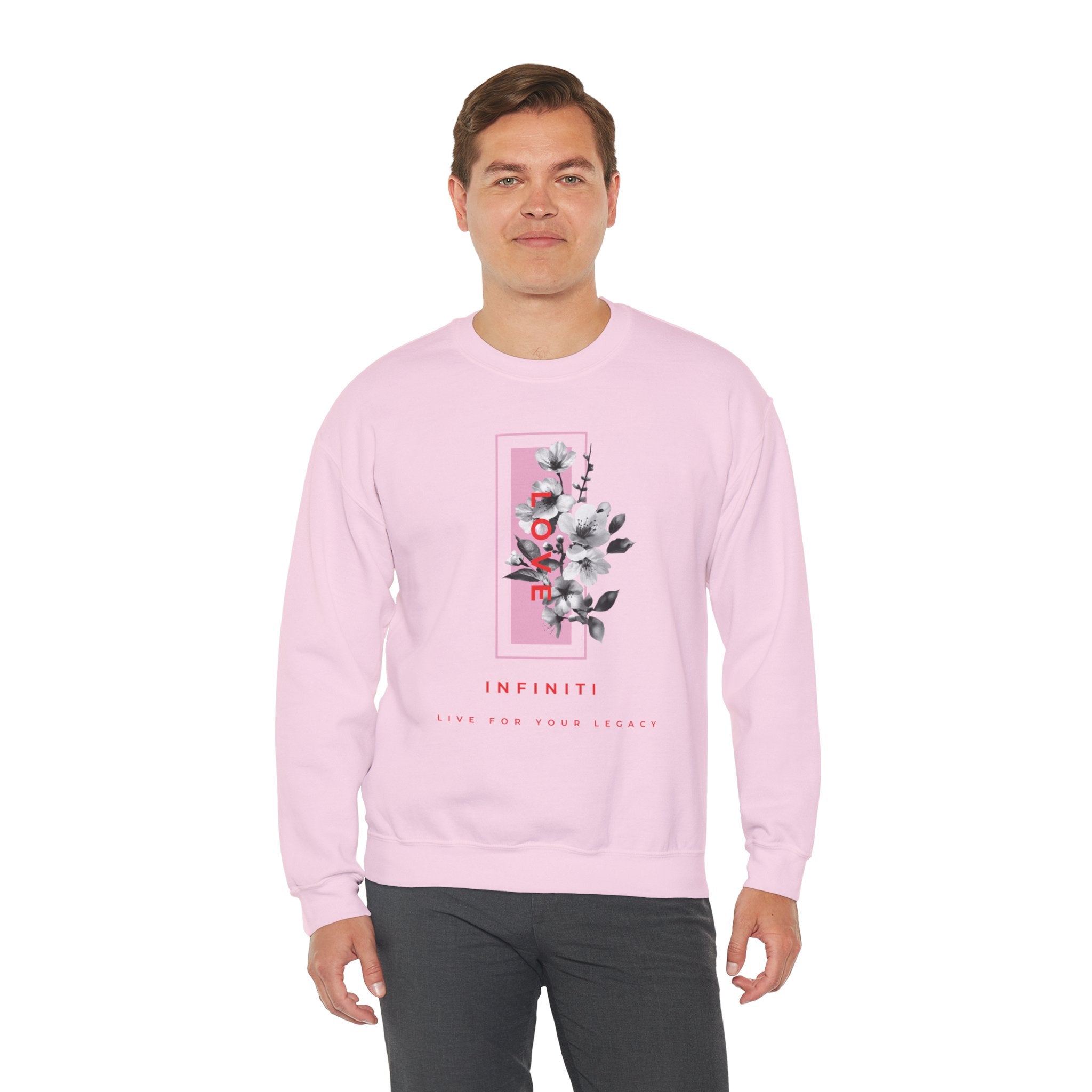 Bloom Bae Red Floral Love, Infiniti Sweater