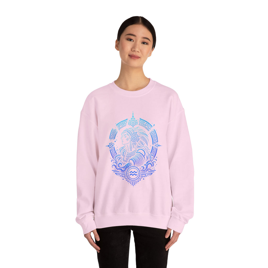 Aquarius Zodiac Version 2 Unisex Sweater