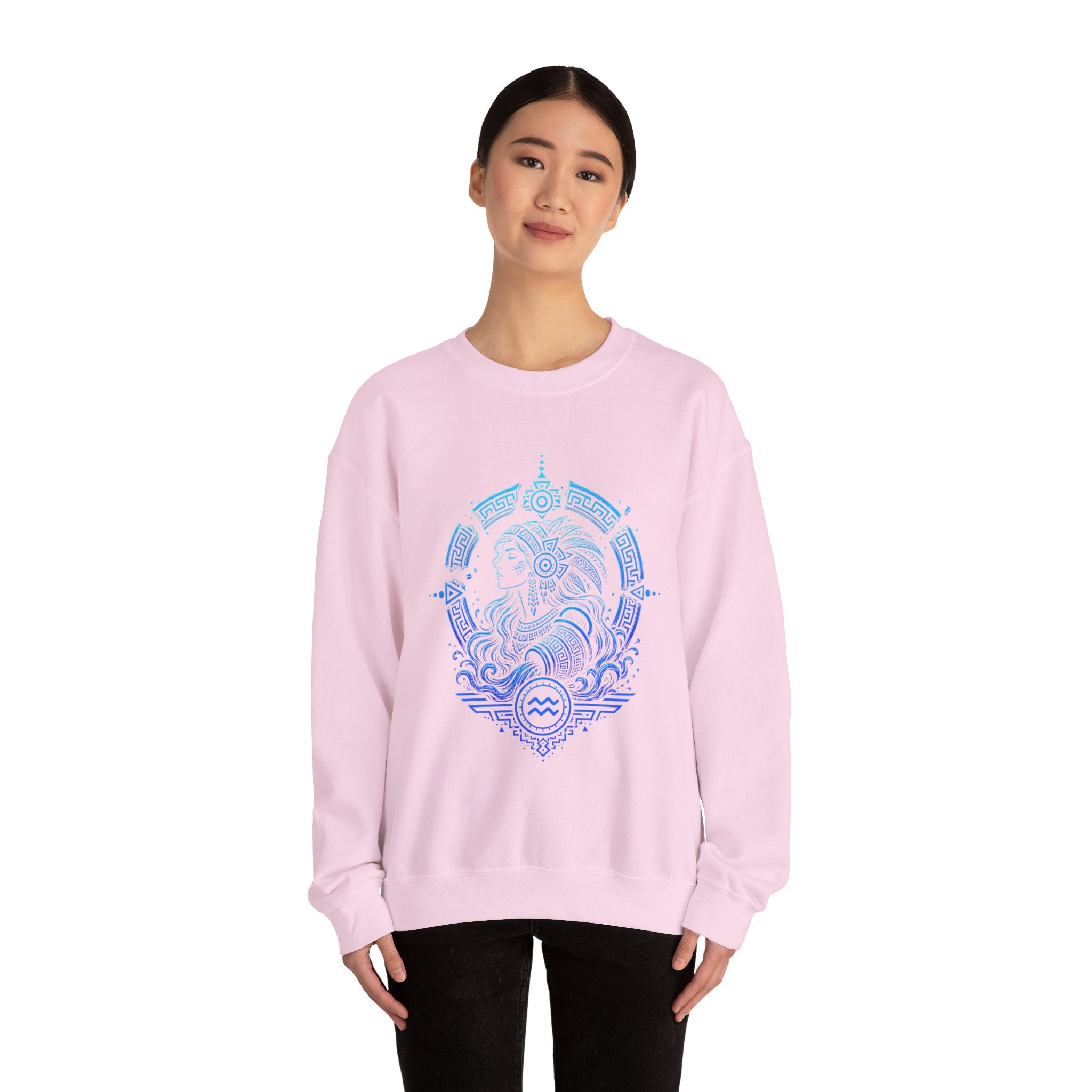 Aquarius Zodiac Version 2 Unisex Sweater