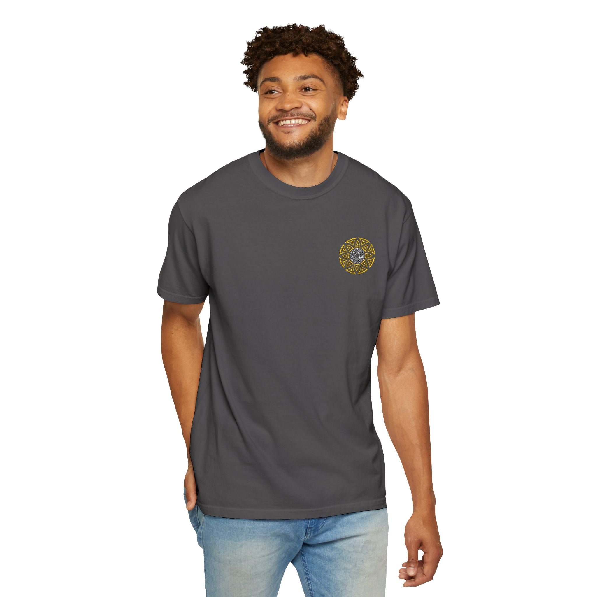 Ethereal Azteca Embroidered Logo T-Shirt