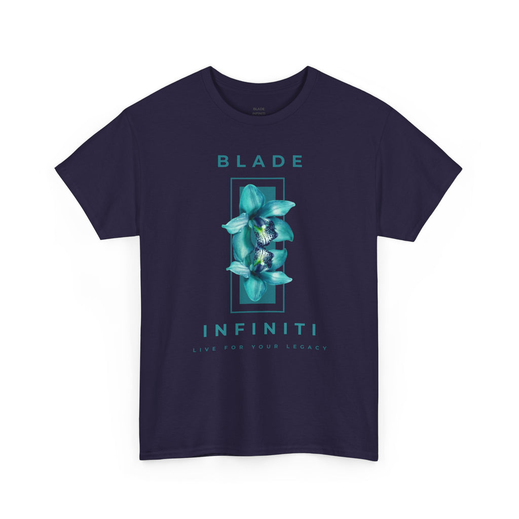 Essence of Infiniti Teal Floral T-Shirt
