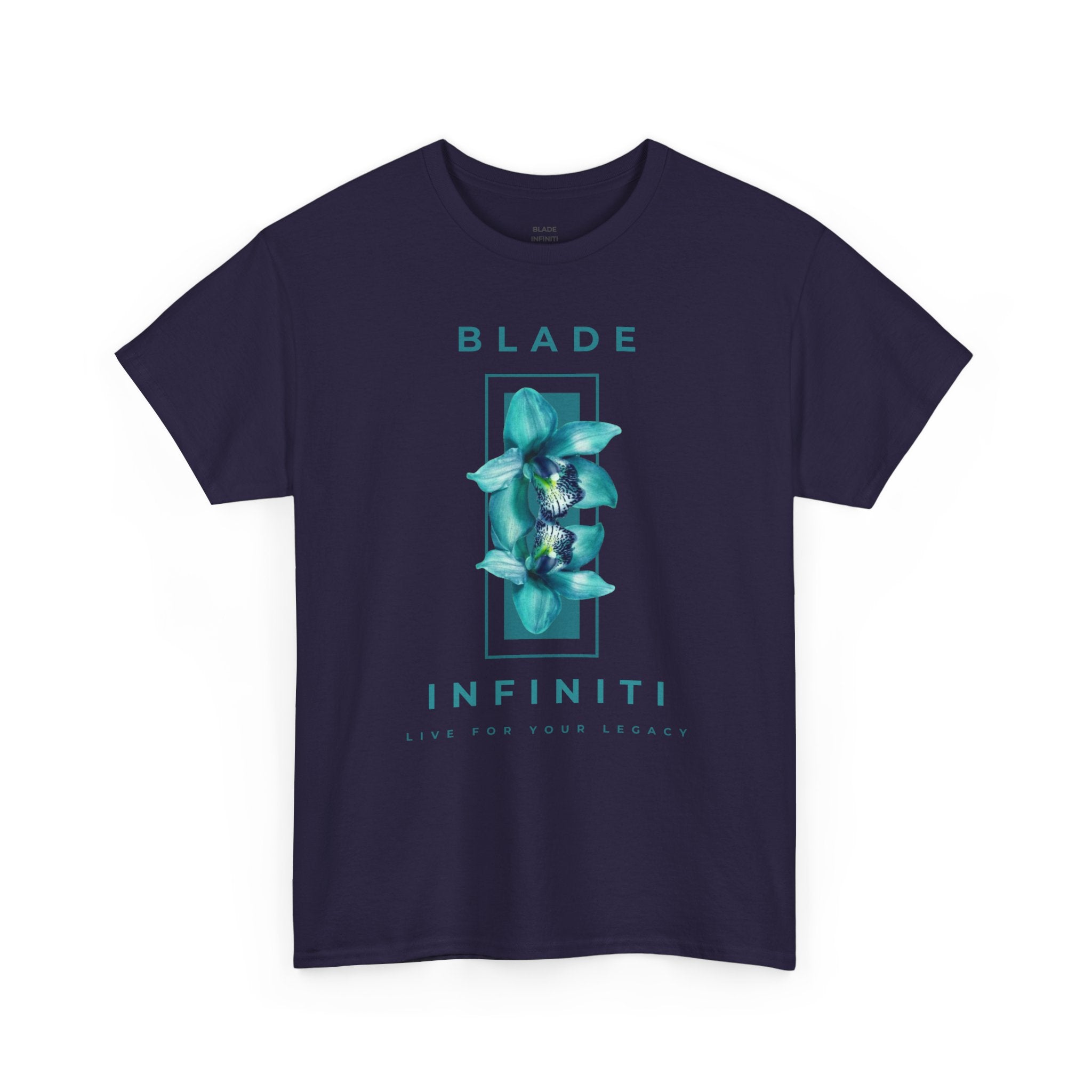 Essence of Infiniti Teal Floral T-Shirt