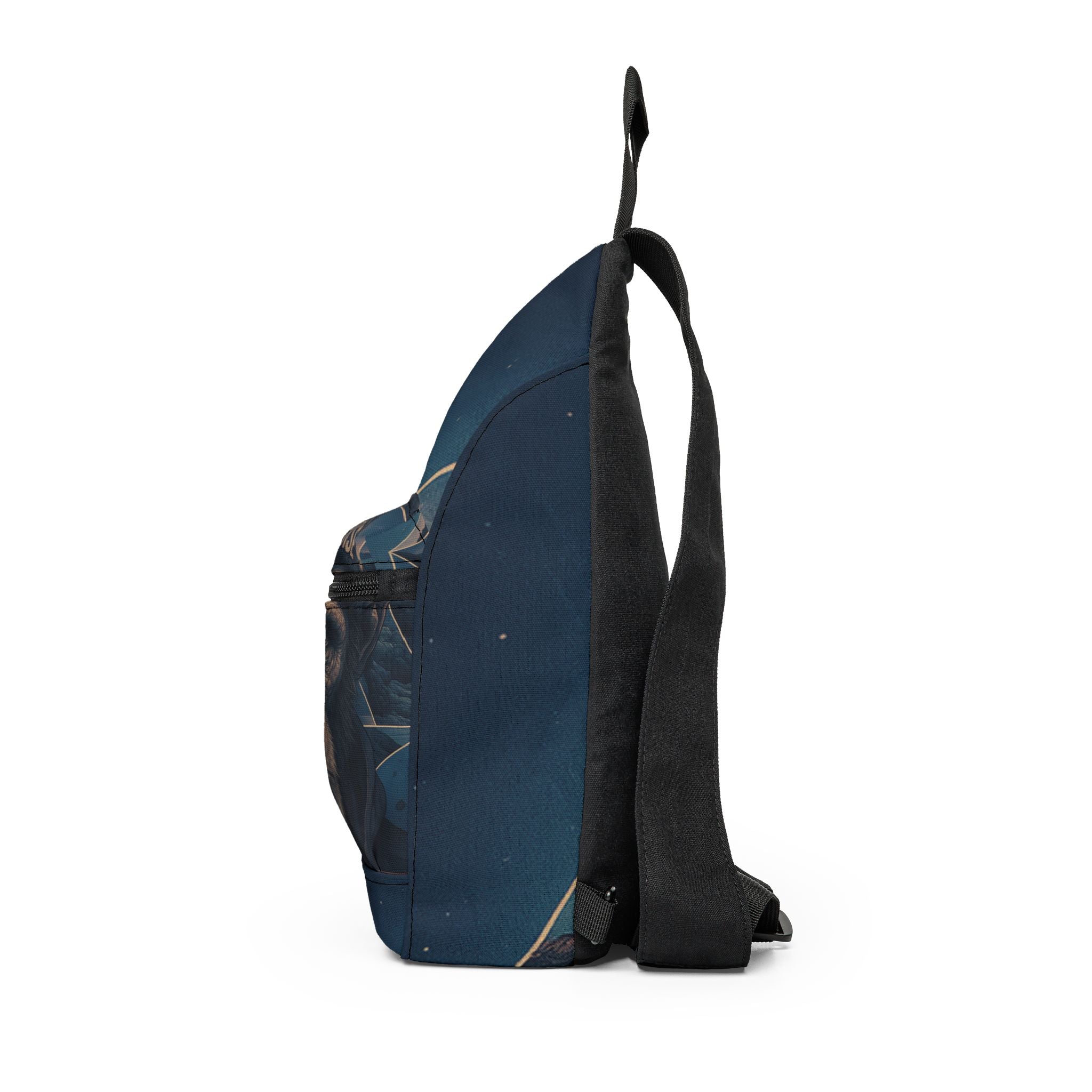 Weed/Pot Monkey Crossbody Backpack
