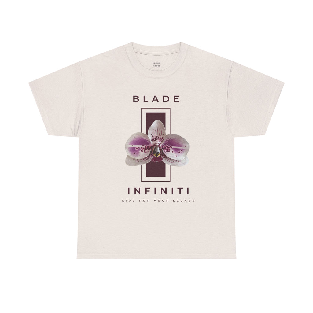 Essence of Infiniti Deep Purple Floral T-Shirt