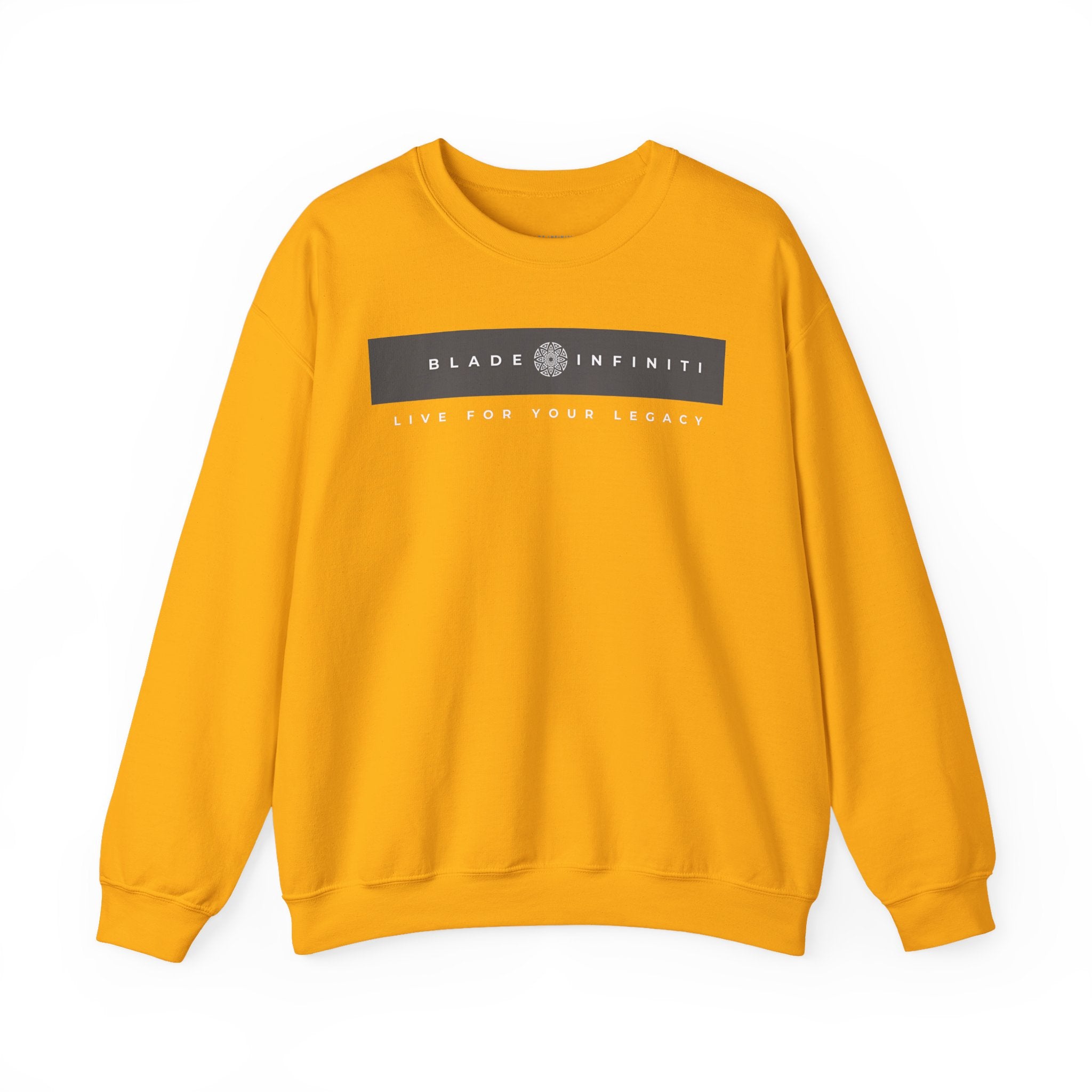 Ethereal Logo V4 Minimalistic Unisex Crewneck Sweater