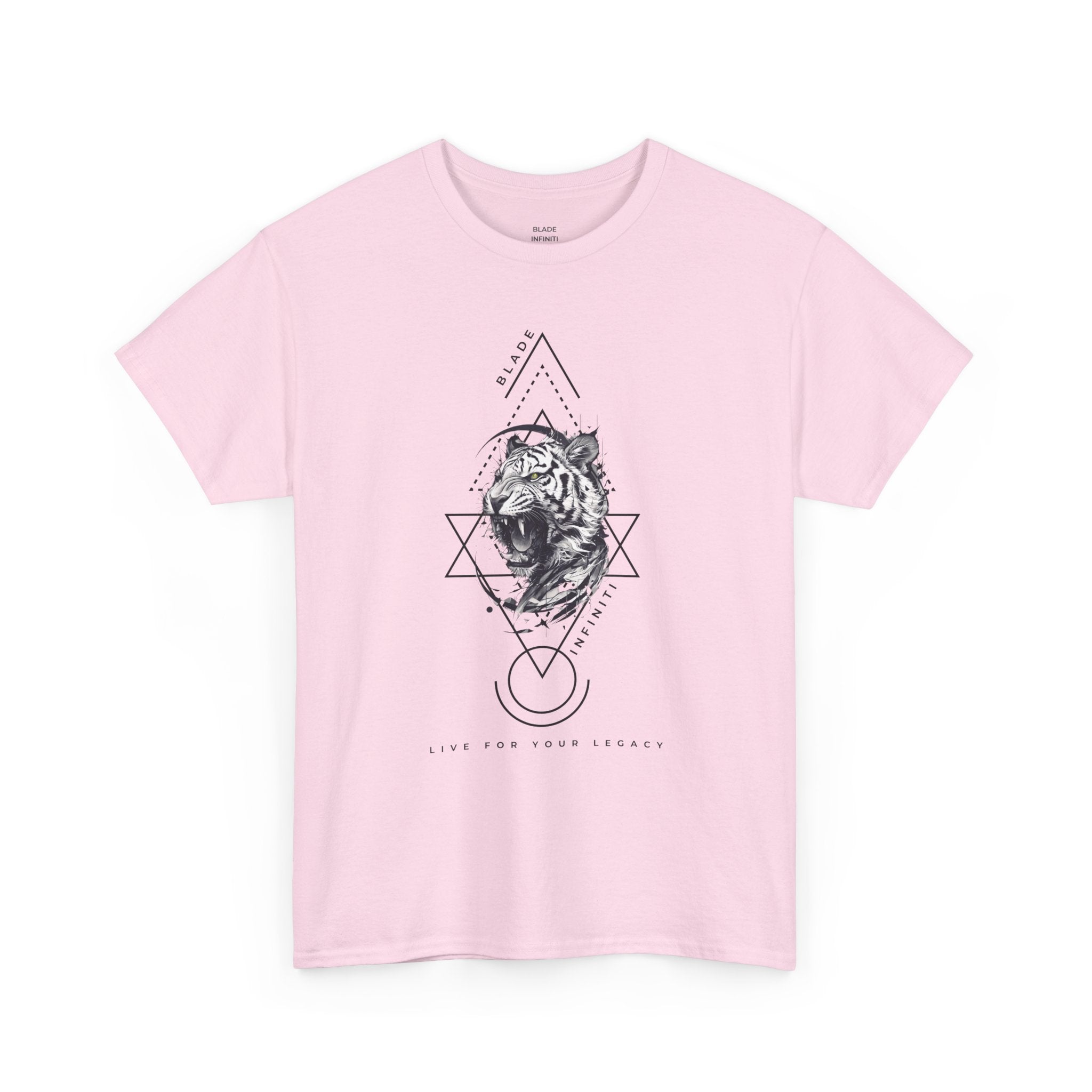 Geometric King Black TX Tiger T-Shirt