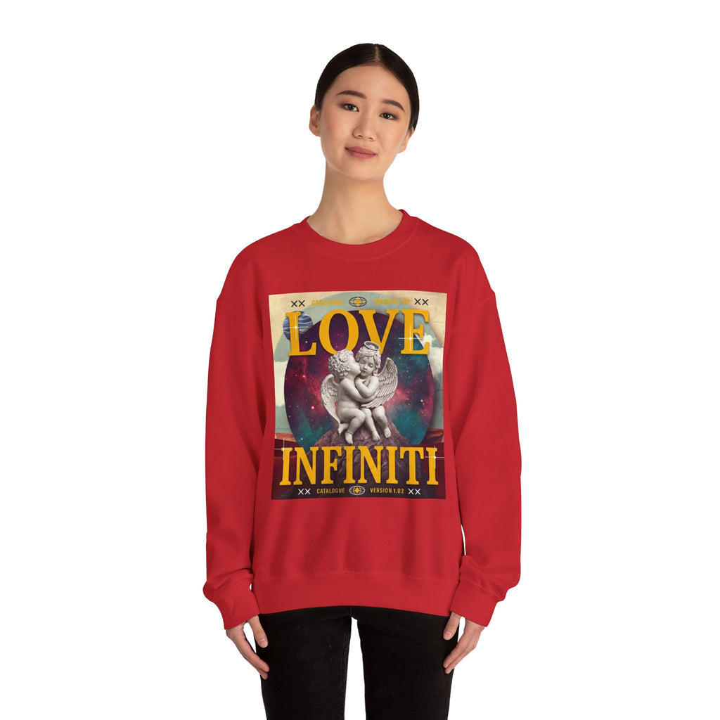 Celestial Love, Infiniti Unisex Crewneck Sweater