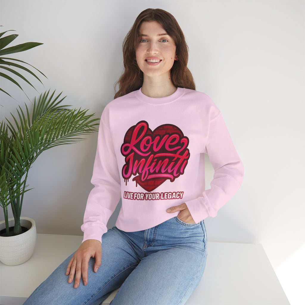 Love, Infiniti Street Vibes Unisex Crewneck Sweater