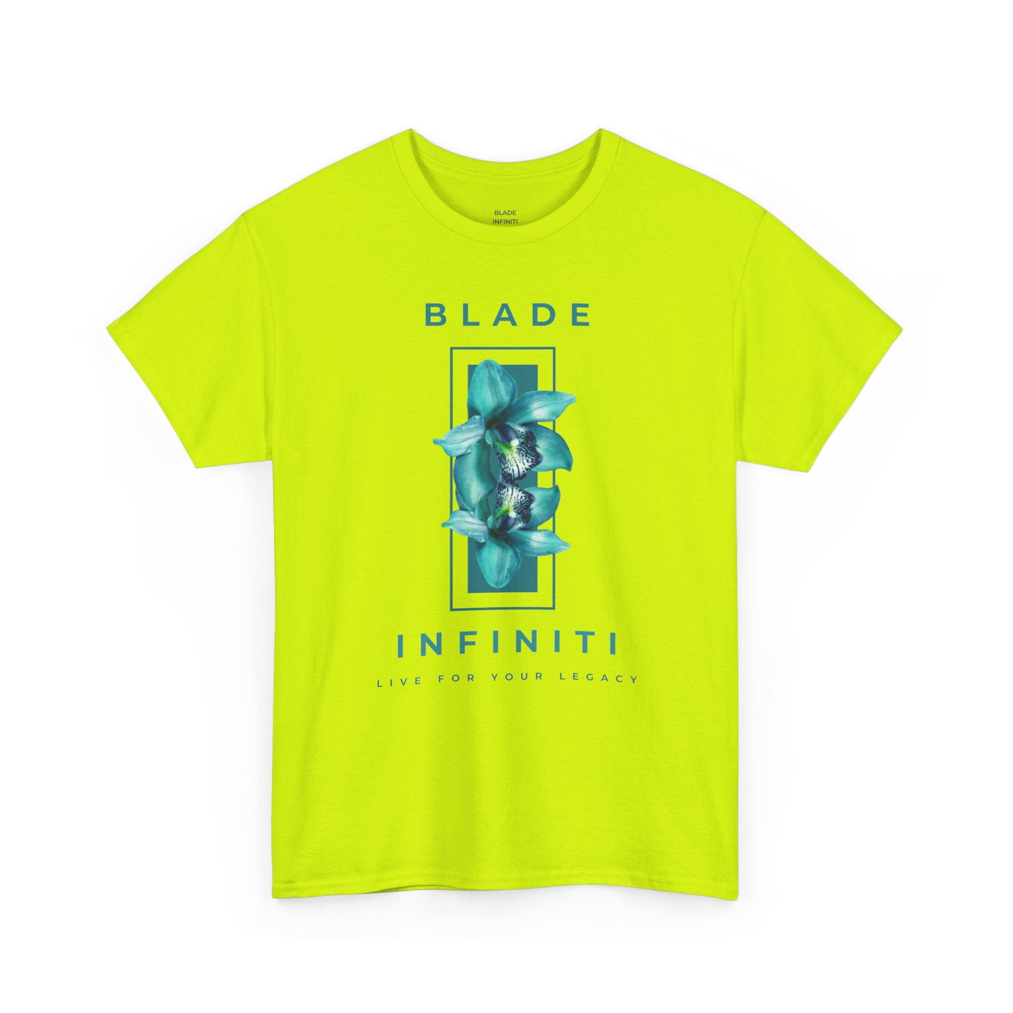 Essence of Infiniti Teal Floral T-Shirt