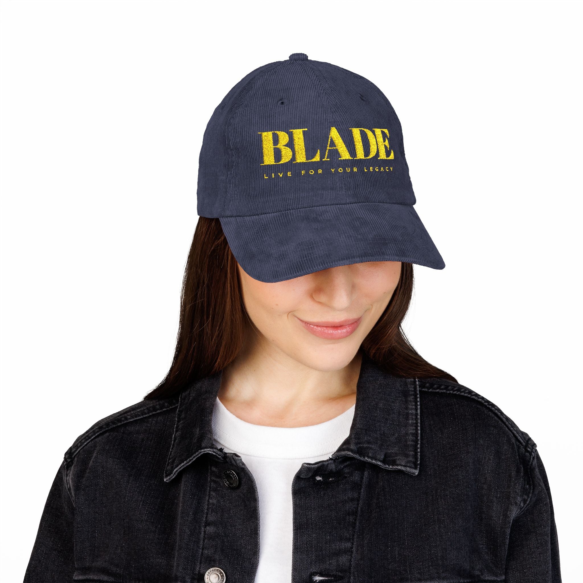 Blade Legacy Vintage Corduroy Hat/Cap Embroidery