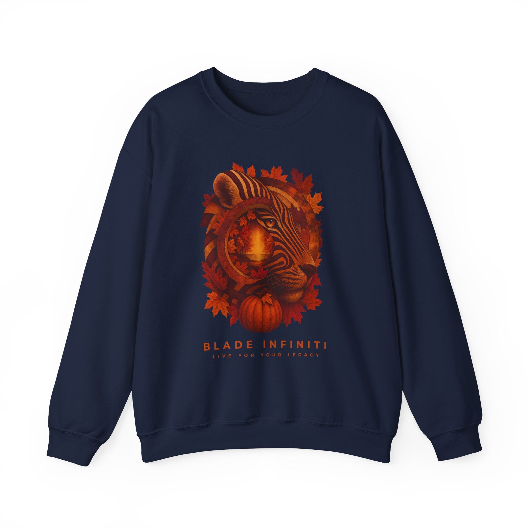 Fall Tiger V1 Unisex Crewneck Sweater