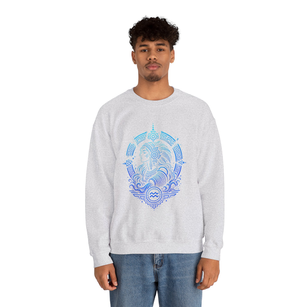 Aquarius Zodiac Version 2 Unisex Sweater