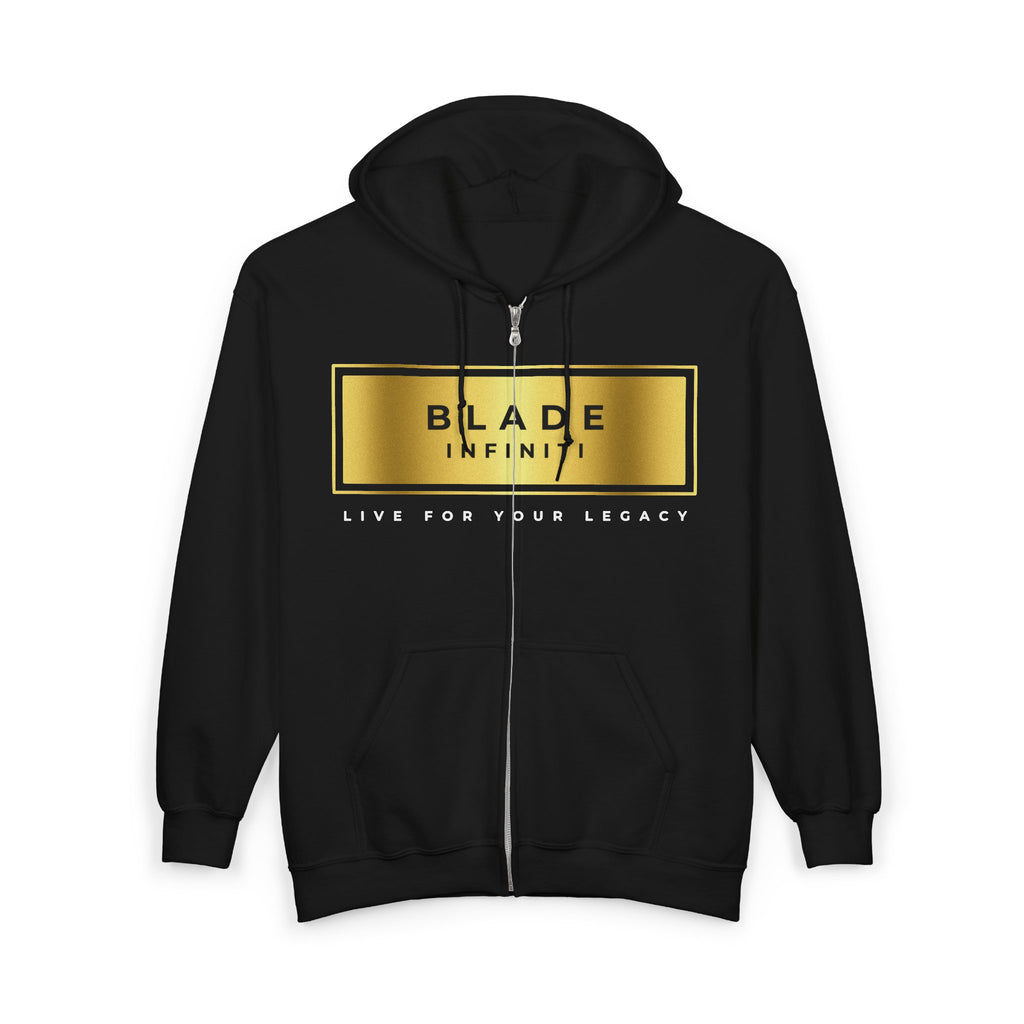 Legacy Essential Gold Zip Hoodie