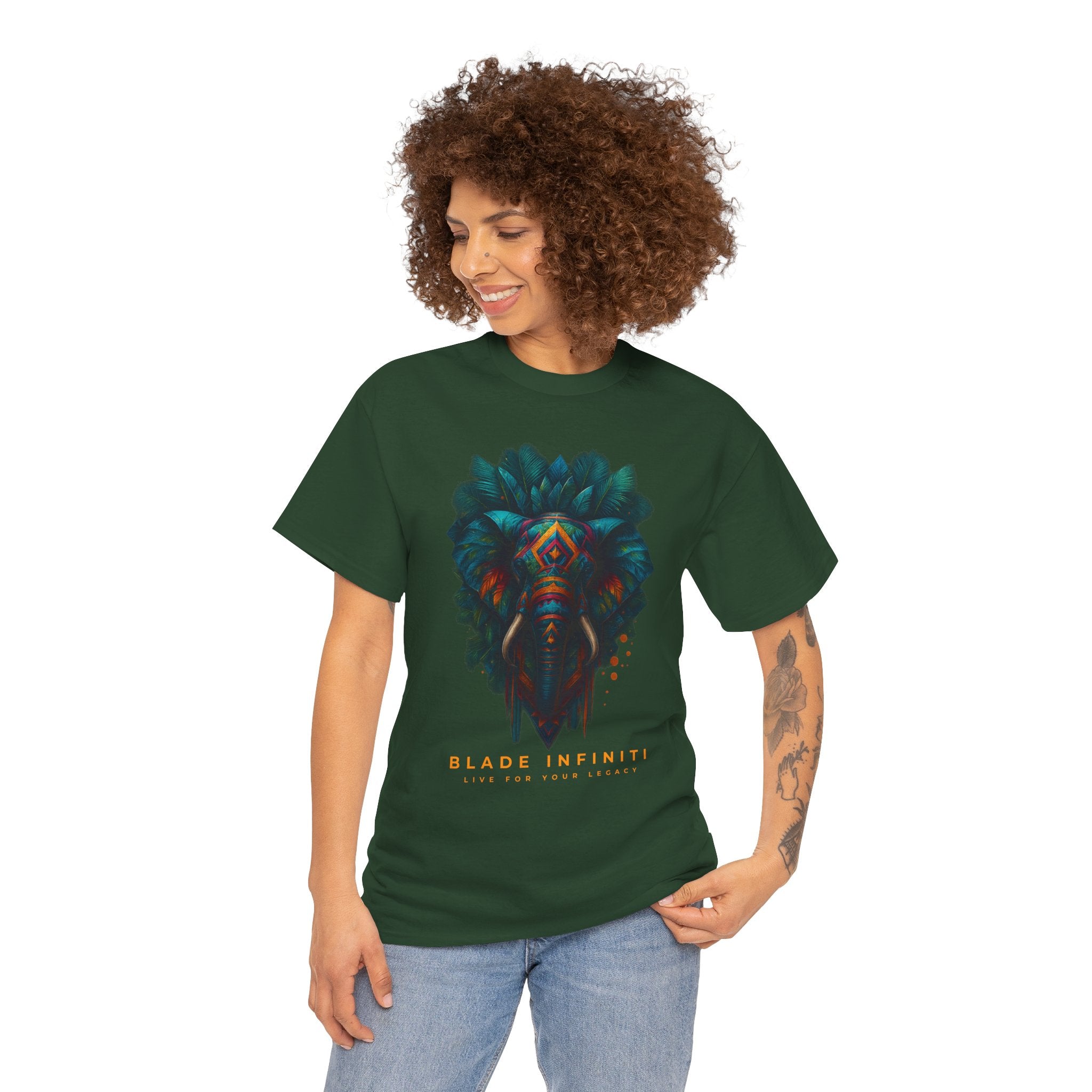 Midnight Tiki Elephant T-Shirt