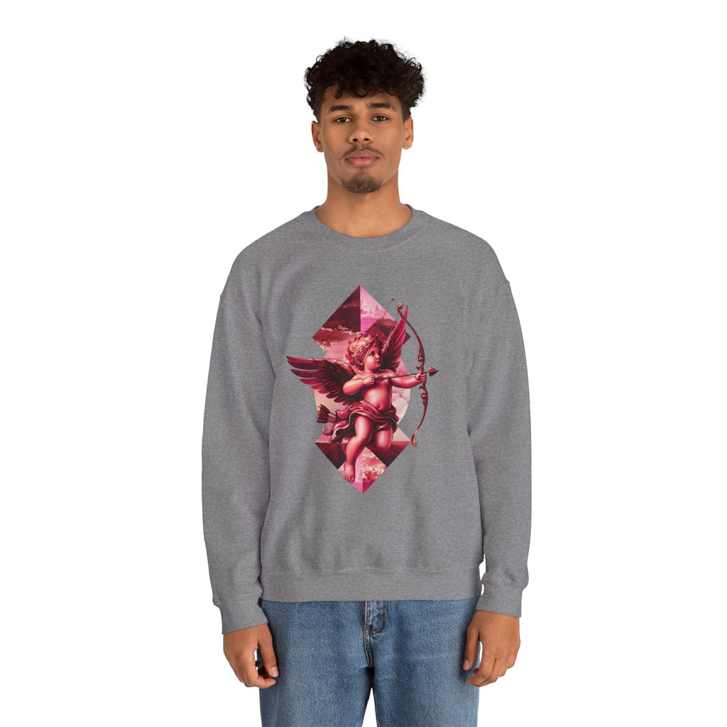 Cupid's Bow + Arrow - Love, Infiniti Unisex Crewneck Sweater