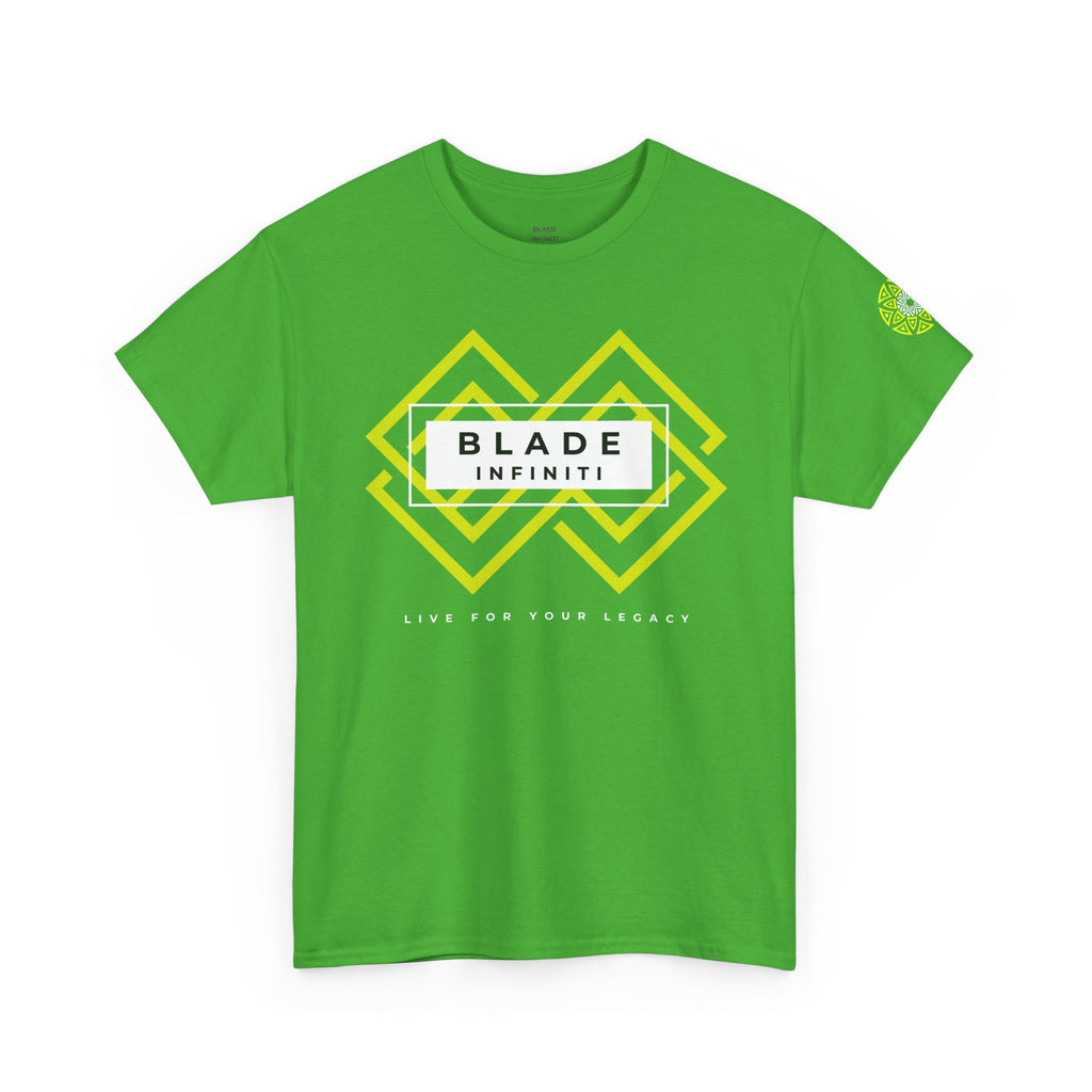 Geometric Odyssey Version 4 Neon Green T-Shirt