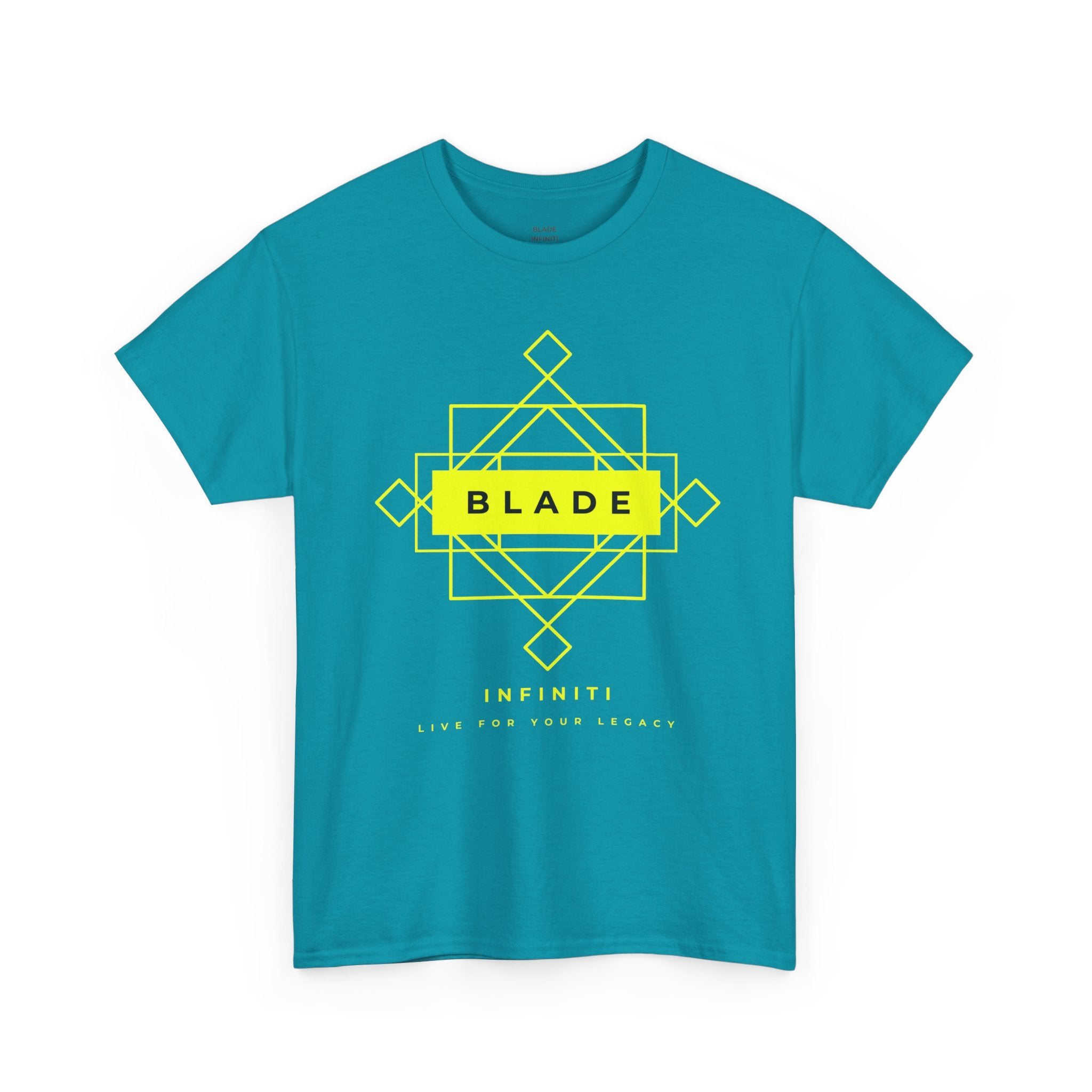 Geometric Infiniti Version 2 Neon Green T-Shirt
