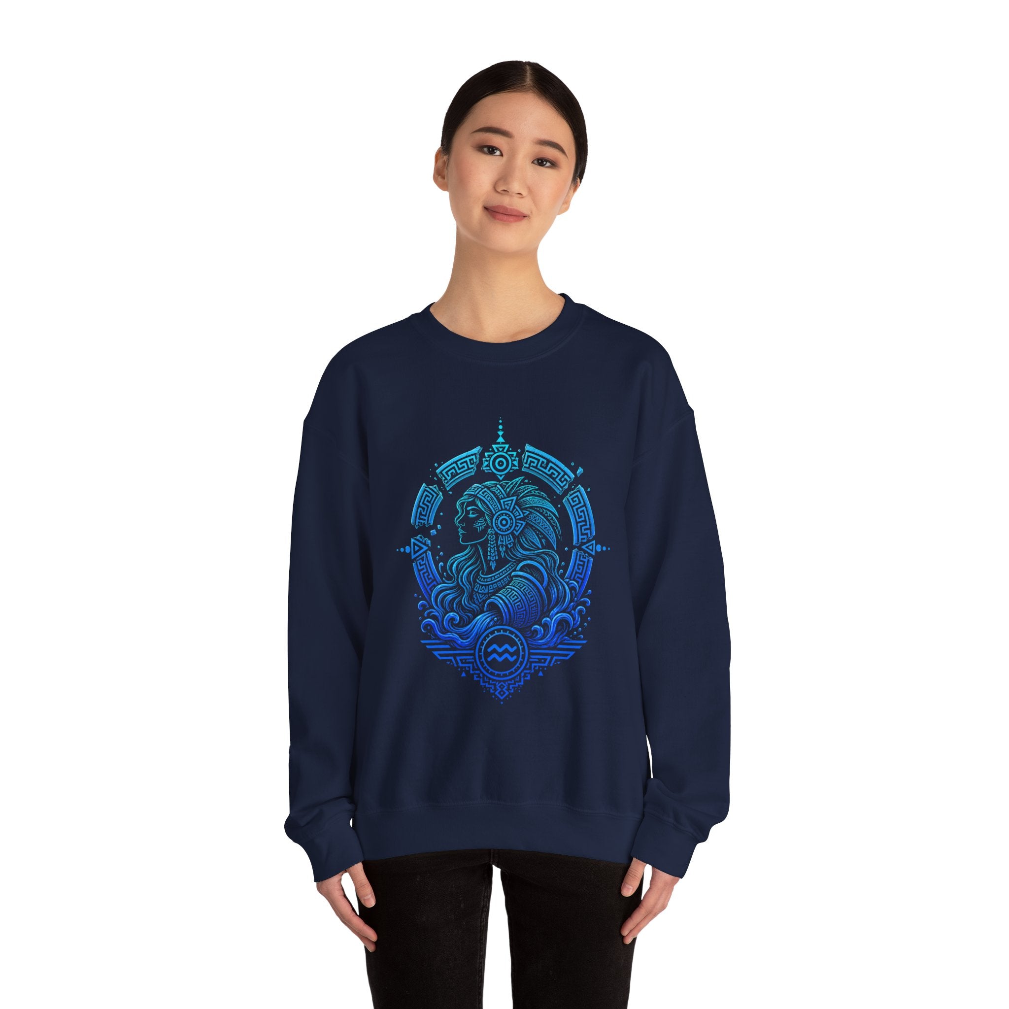 Aquarius Zodiac Version 2 Unisex Sweater