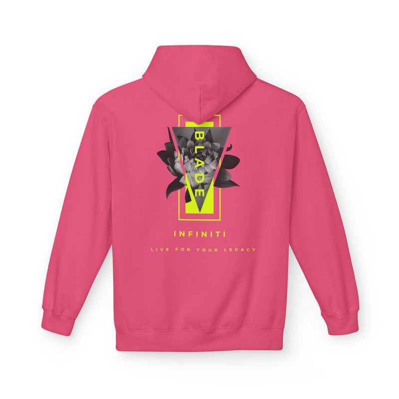 Flora Essence Neon Green Version 2 TX Floral Hoodie