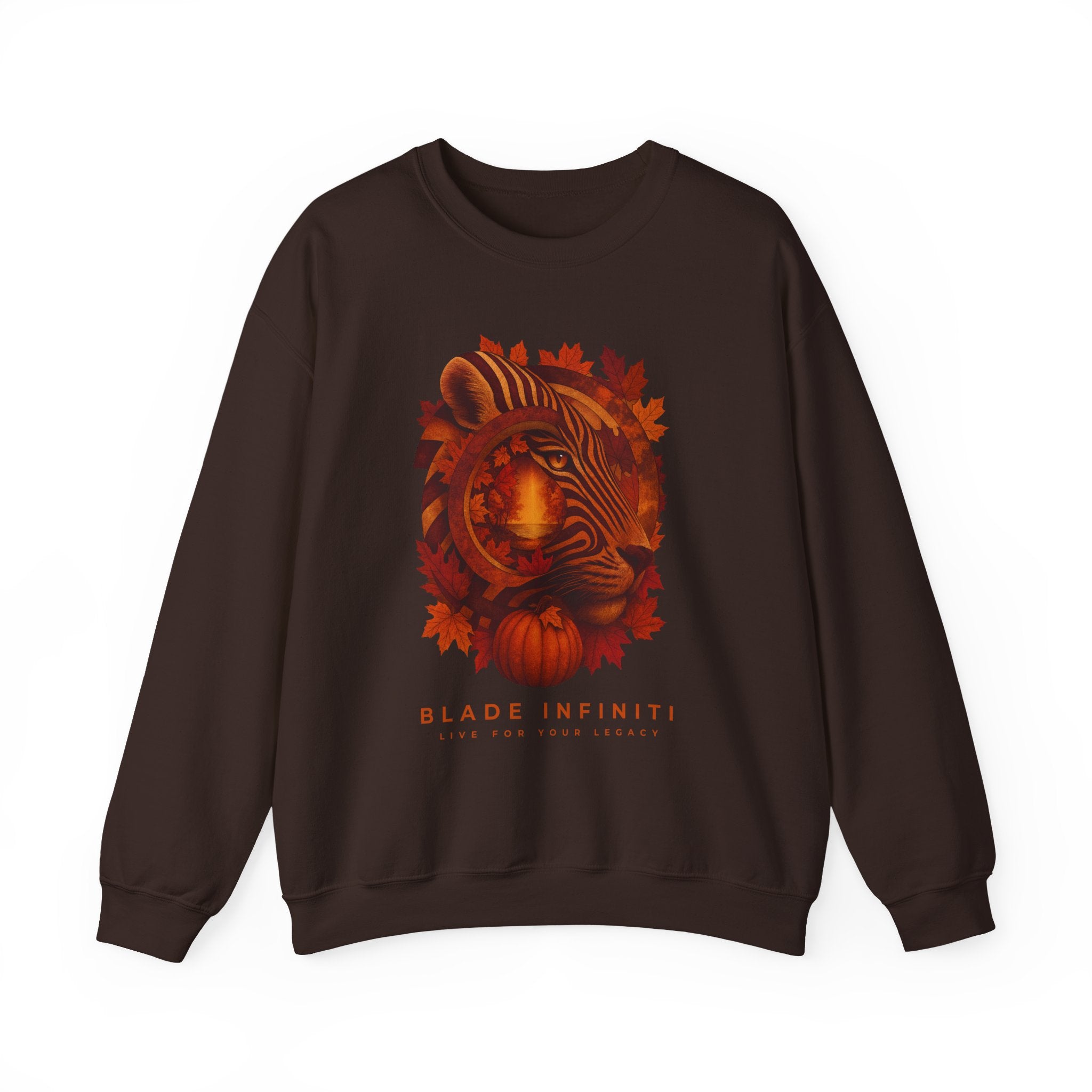 Fall Tiger V1 Unisex Crewneck Sweater