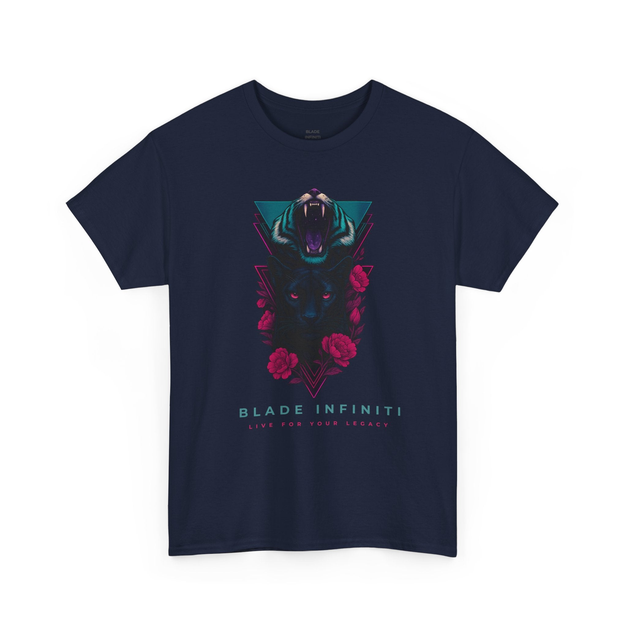 Bladeverse Midnight Galactic Jungle Tiger T-Shirt
