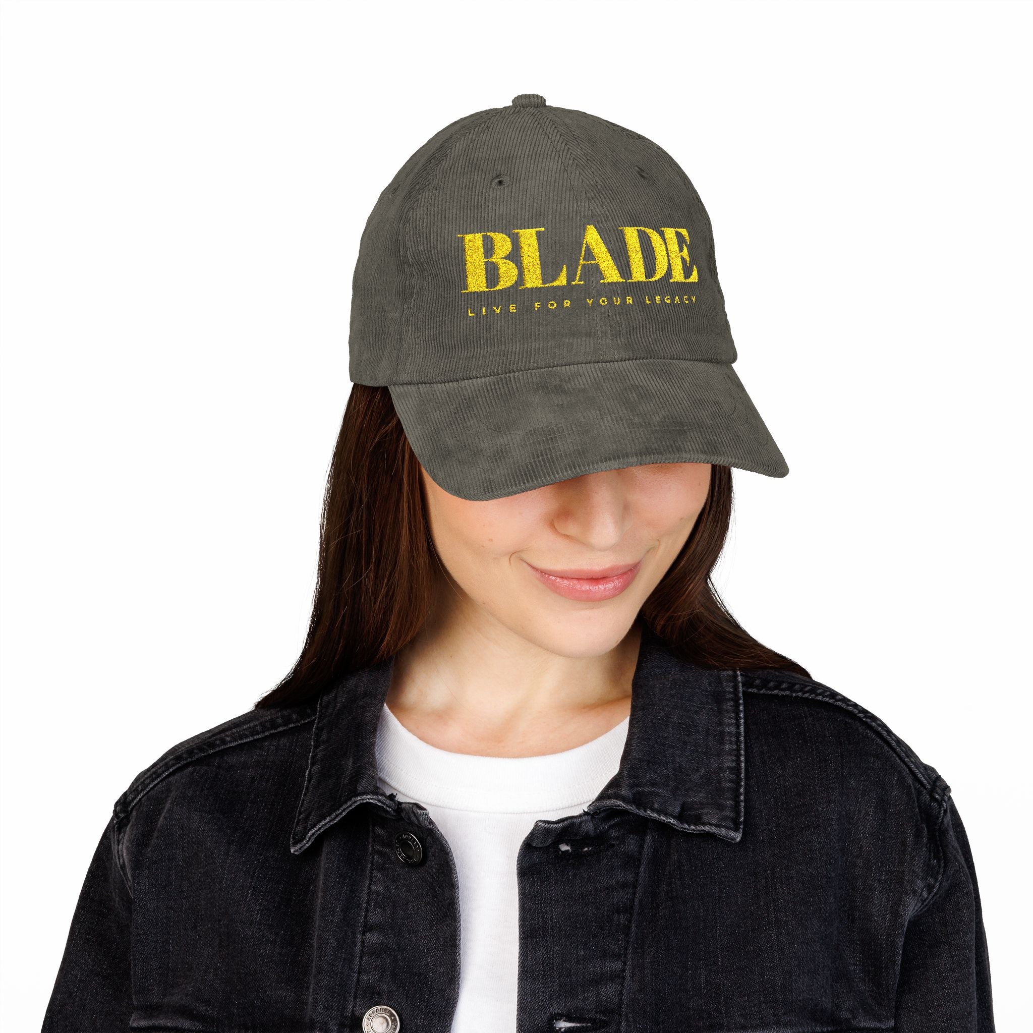 Blade Legacy Vintage Corduroy Hat/Cap Embroidery