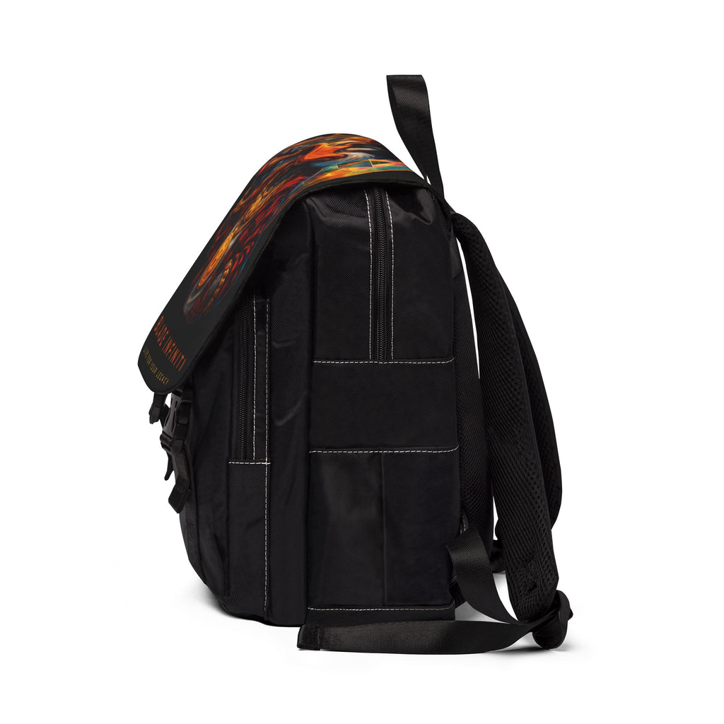 Weed/Pot Galactic Duck Shoulder Backpack