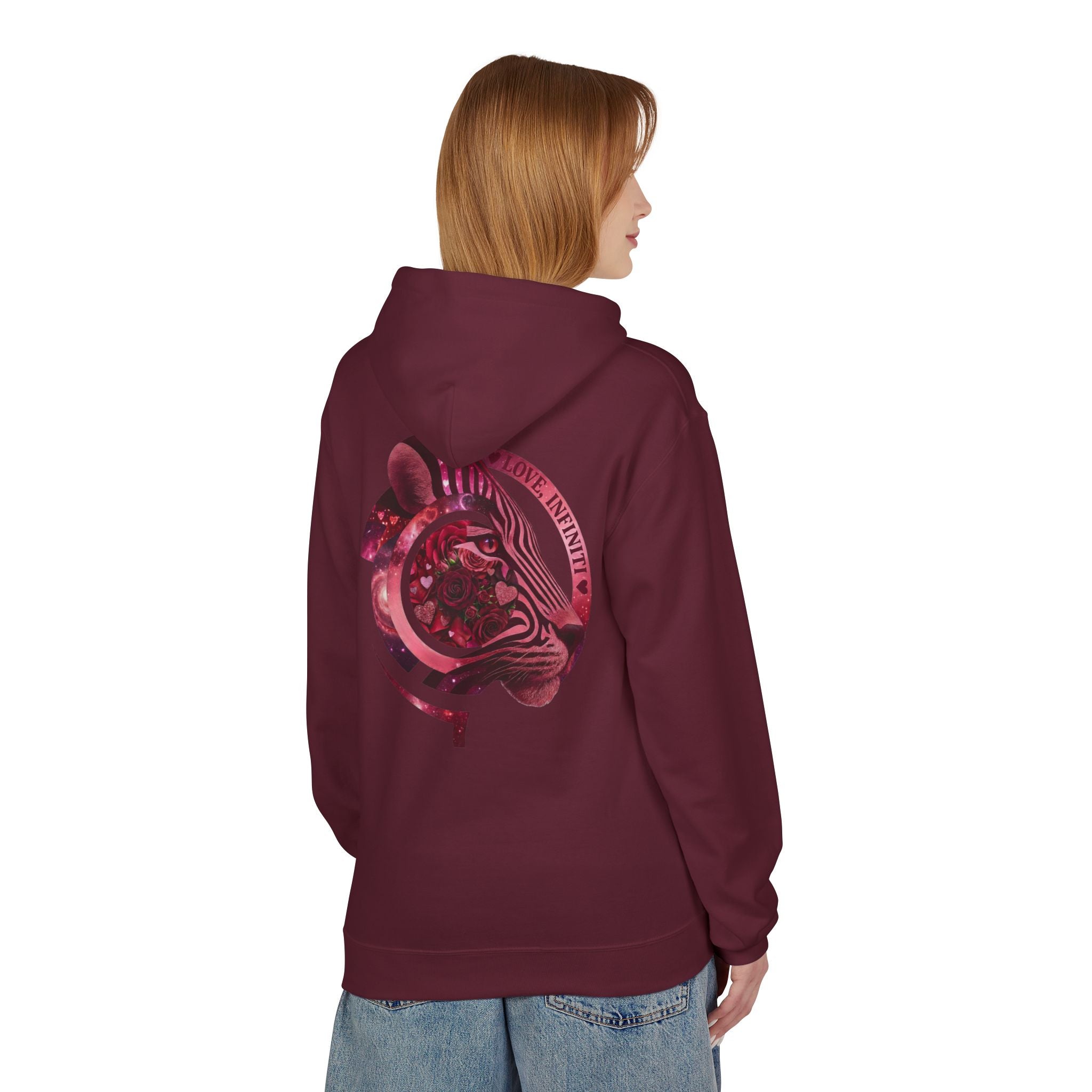 Safari Bloom Tiger Love, Infiniti Hoodie