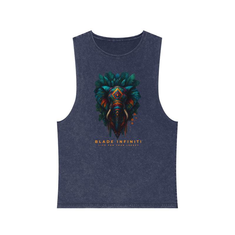 Midnight Tiki Elephant Tank Top