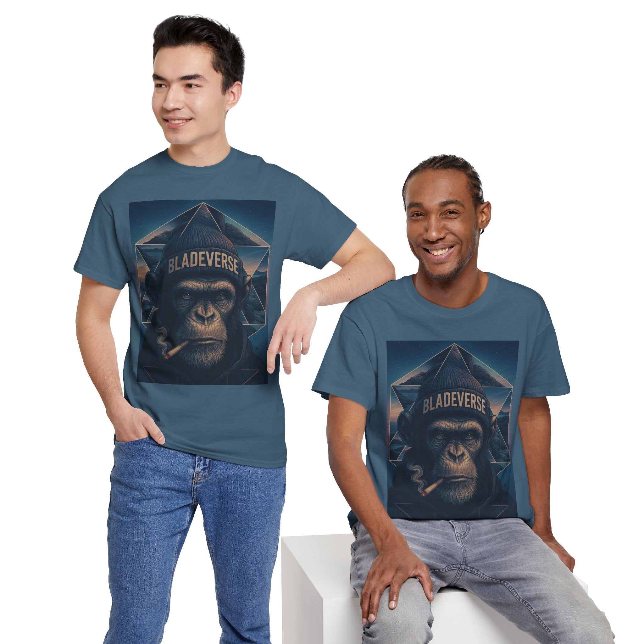 Bladeverse Galactic Weed/Pot Monkey T-Shirt