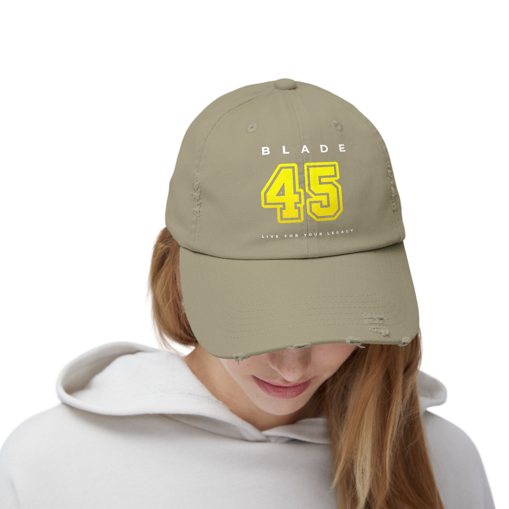Blade 45 Golden Yellow /White Hat/Cap