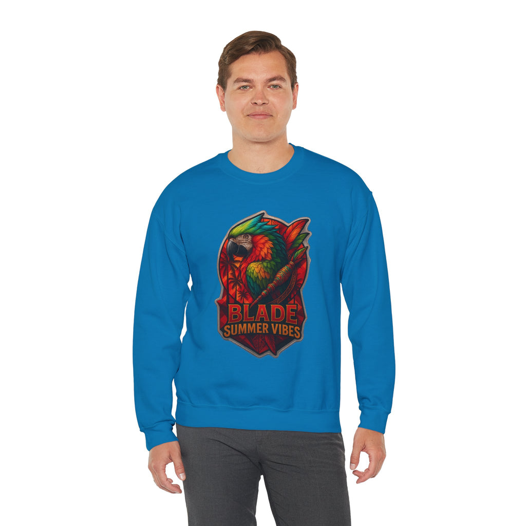 Aztec Parrot Unisex Crewneck Sweater
