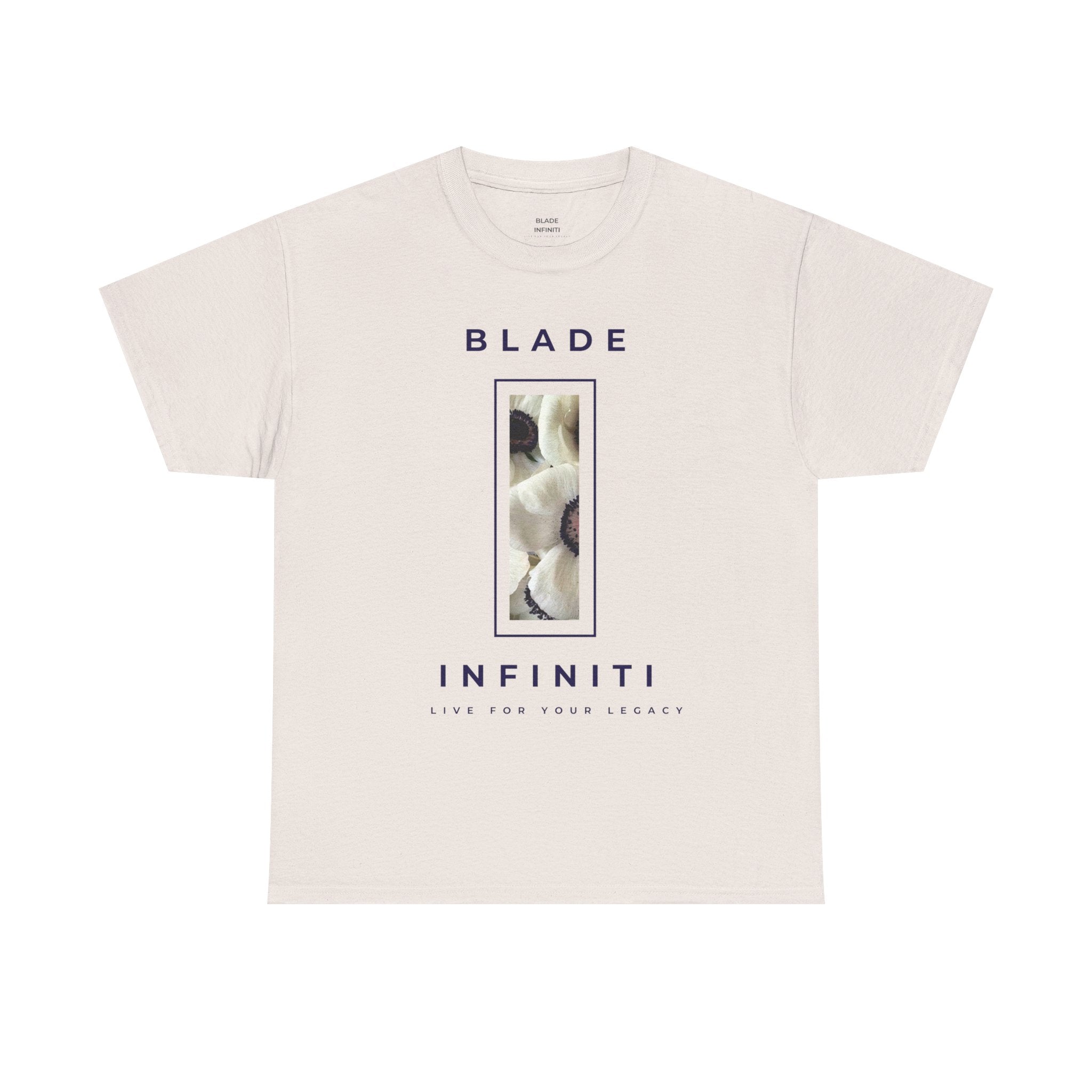 Essence of Infiniti White/Navy/Floral T-Shirt