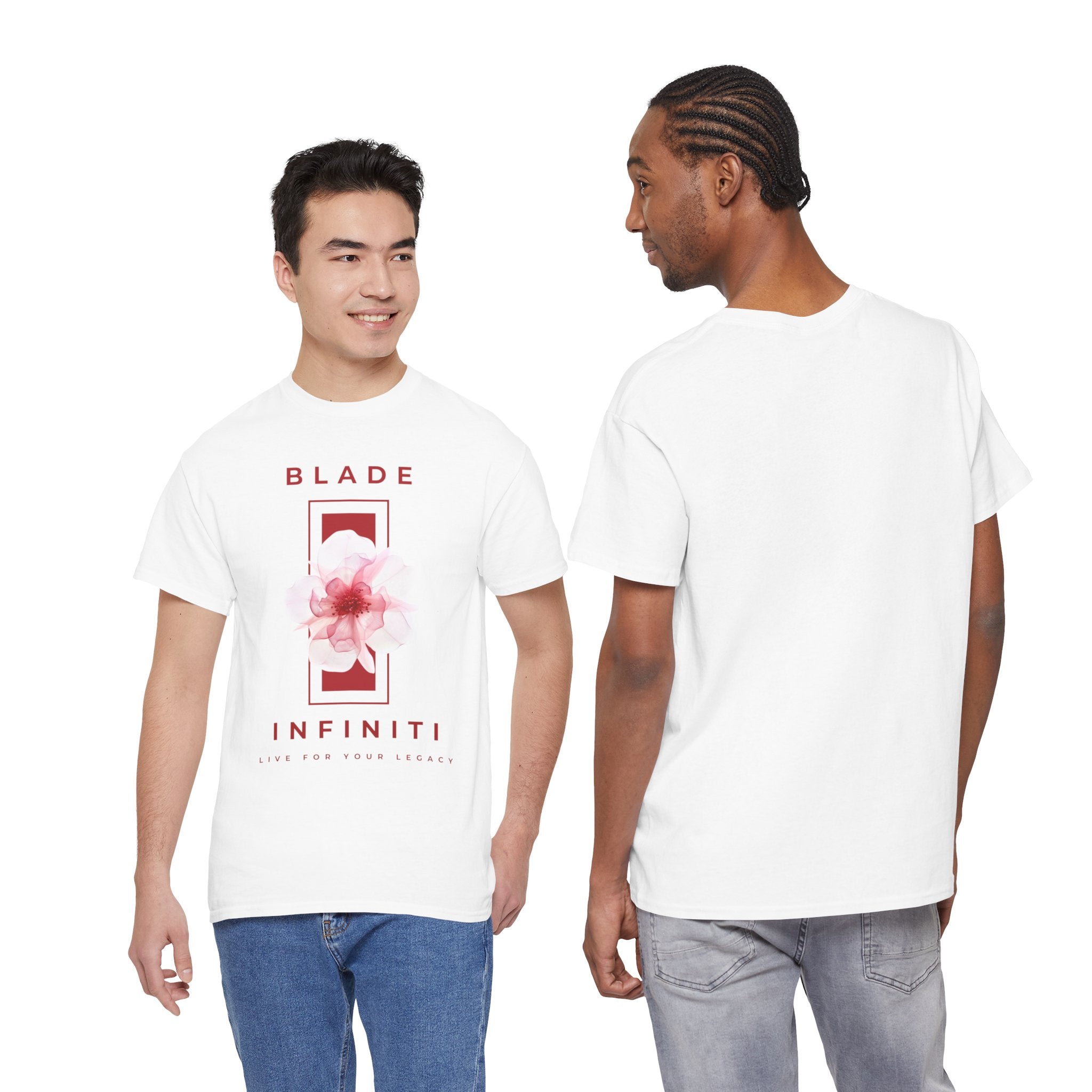 Essence of Infiniti Red/Pink Floral T-Shirt