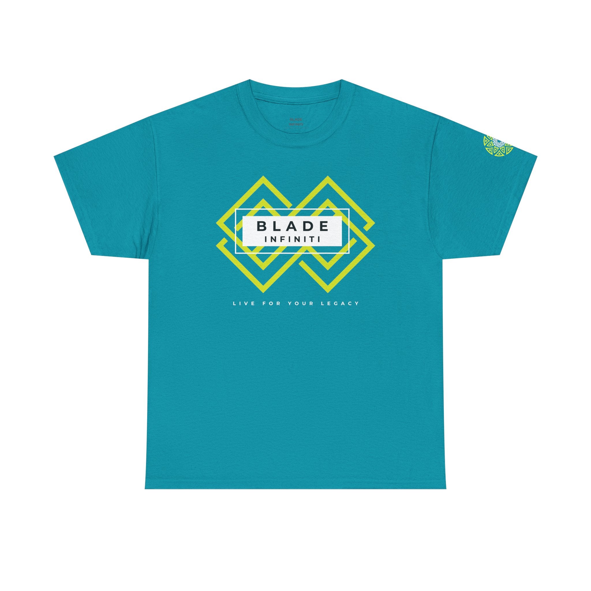 Geometric Odyssey Version 4 Neon Green T-Shirt