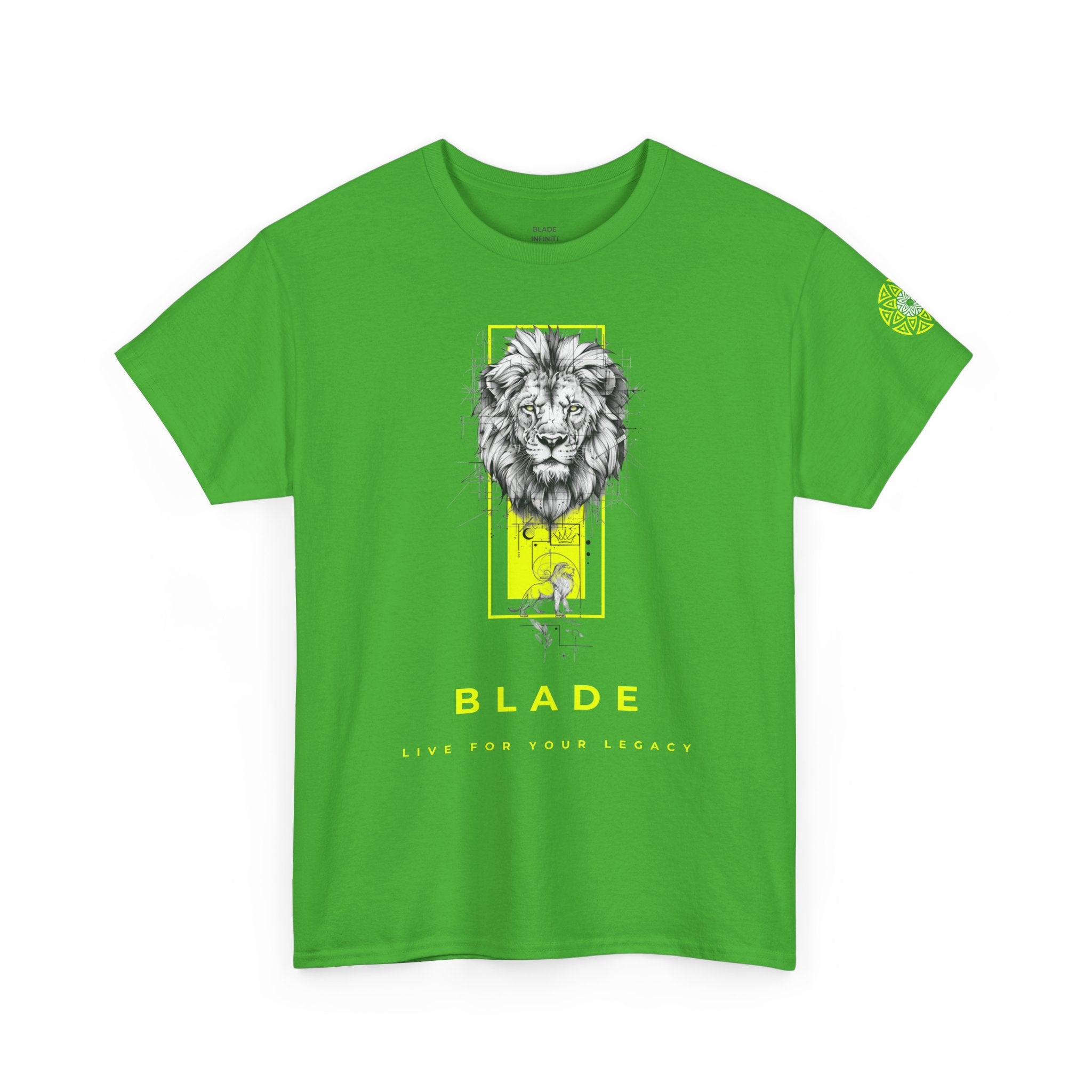 Legacy King Neon Green Lion T-Shirt
