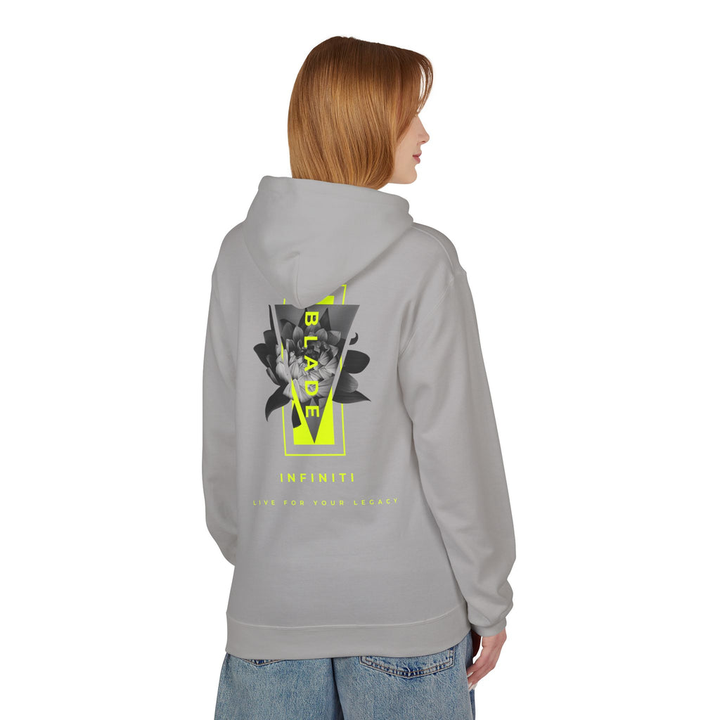 Flora Essence Neon Green Version 2 TX Floral Hoodie