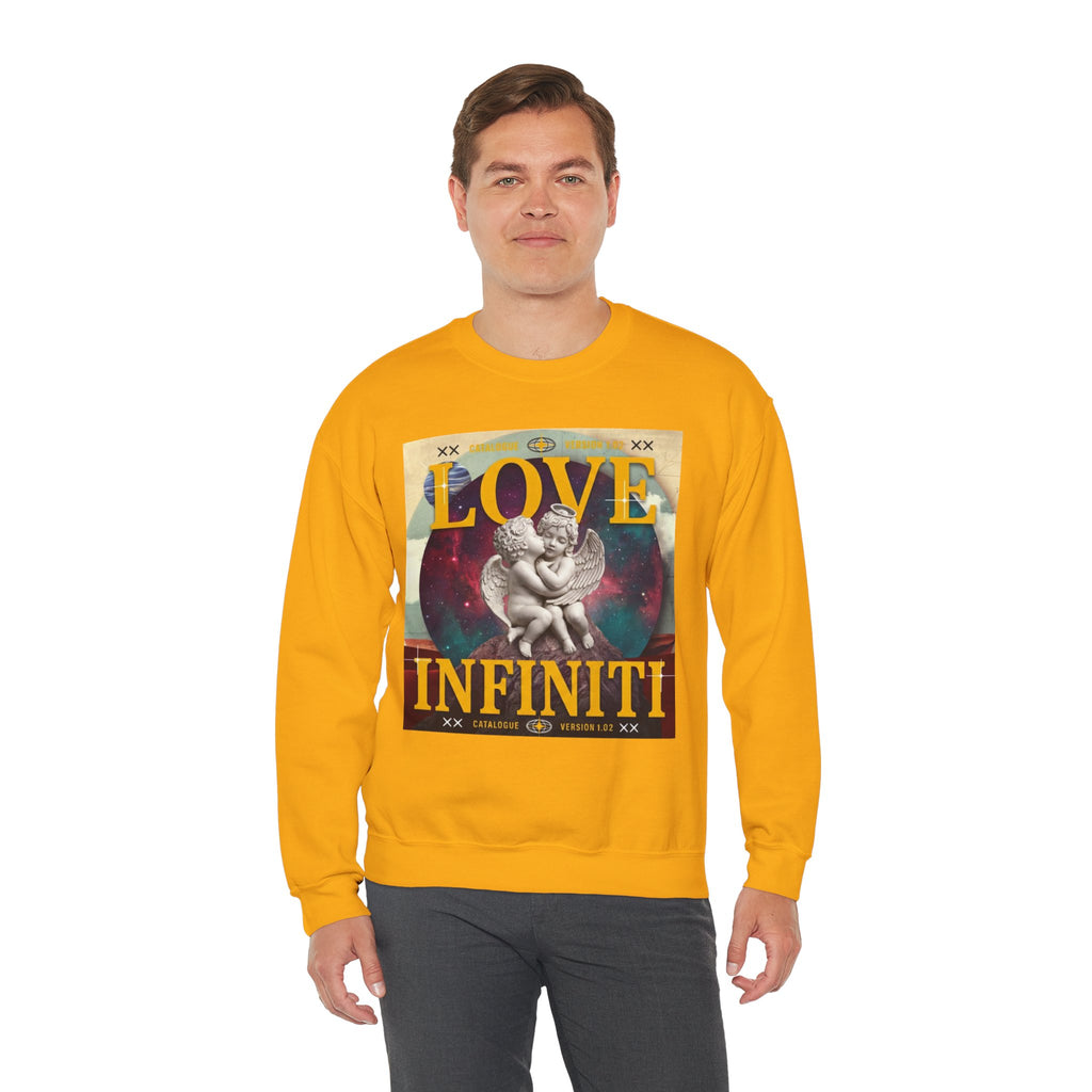 Celestial Love, Infiniti Unisex Crewneck Sweater