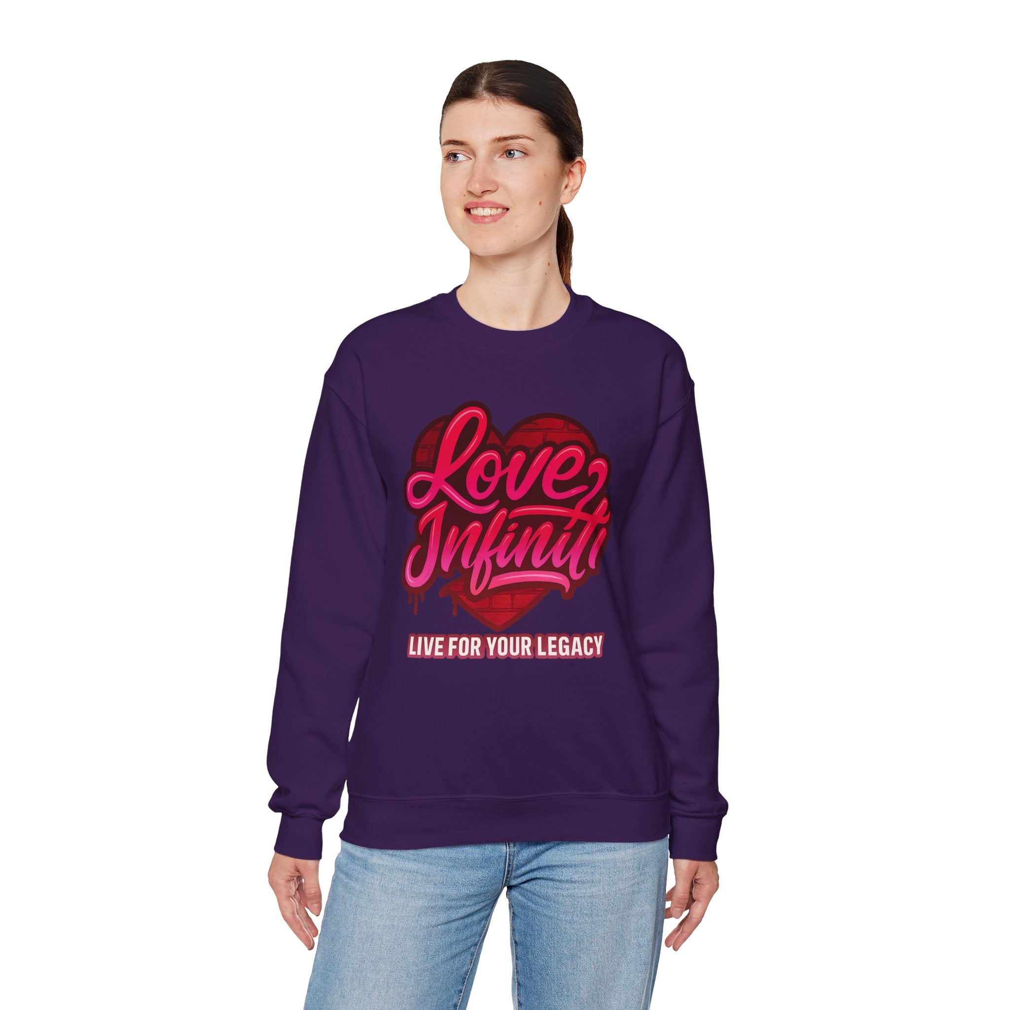 Love, Infiniti Street Vibes Unisex Crewneck Sweater