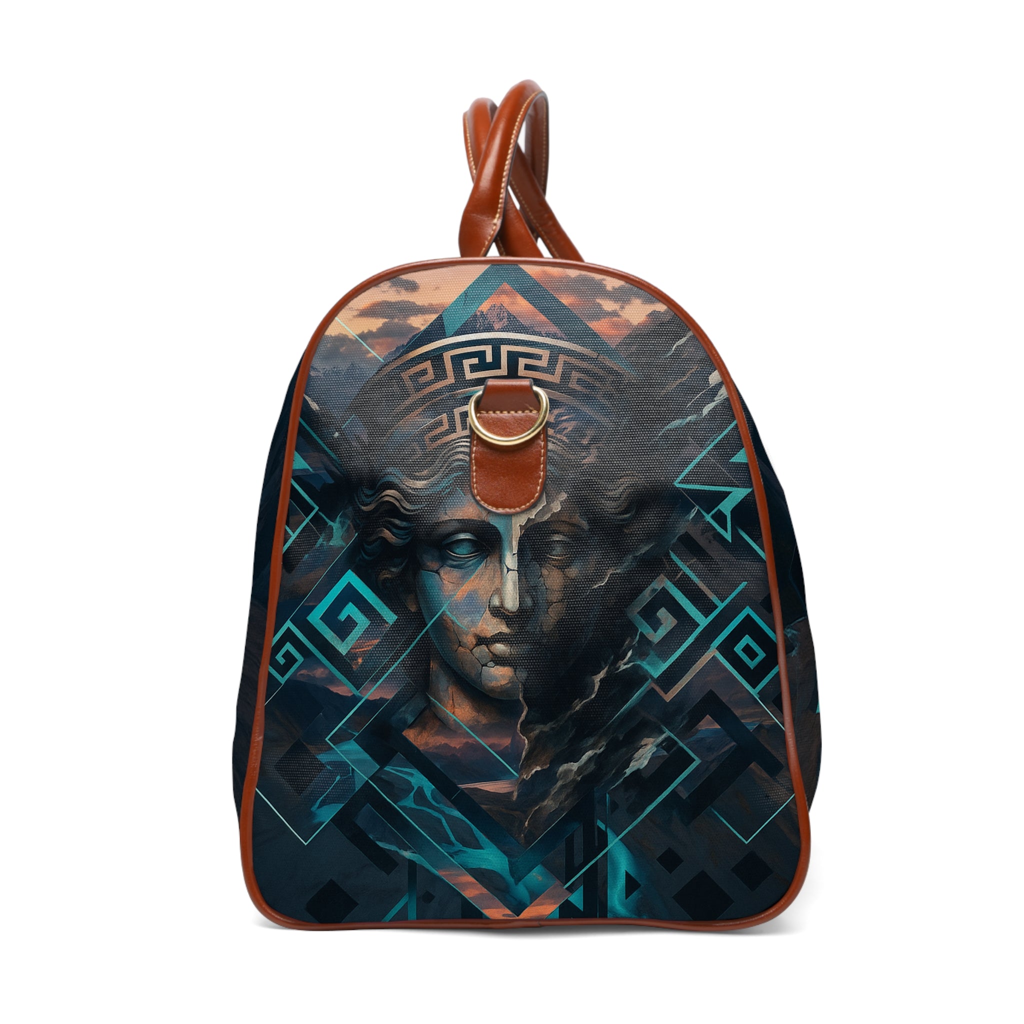 Greek God Waterproof Travel Bag
