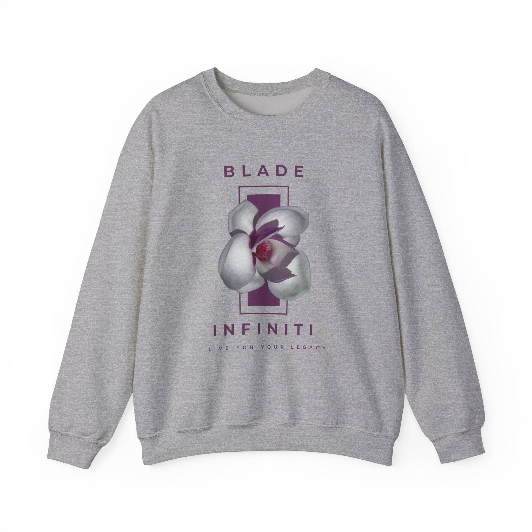 Essence of Infiniti Deep Acai Purple Unisex Crewneck Sweater