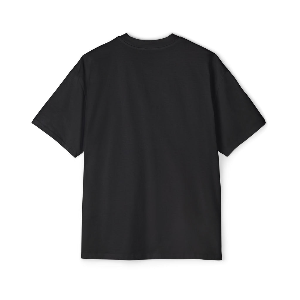 Bloom Bae Black Men's Heavy Oversized T-Shirt